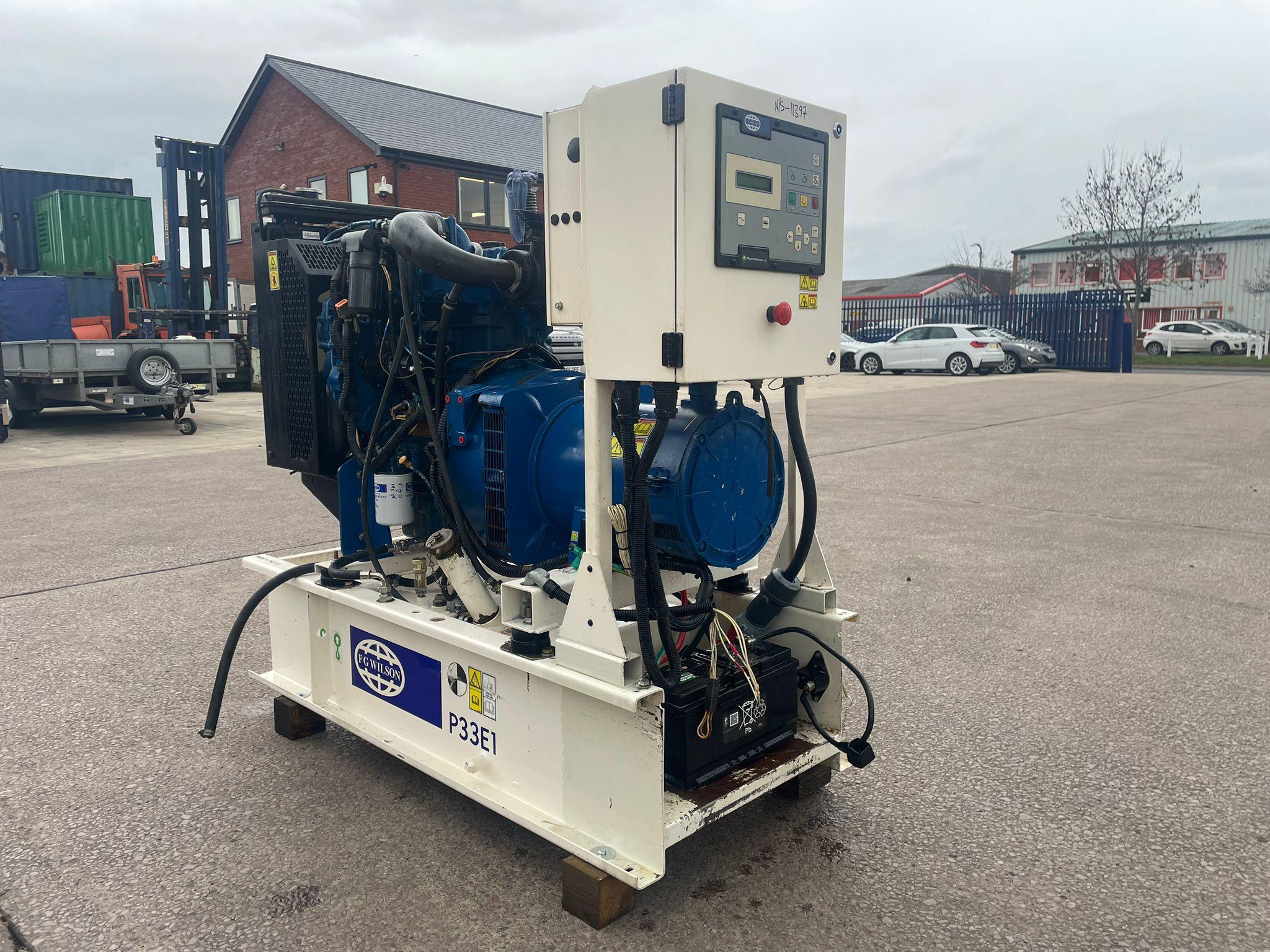 33kVA FG Wilson Perkins used generator