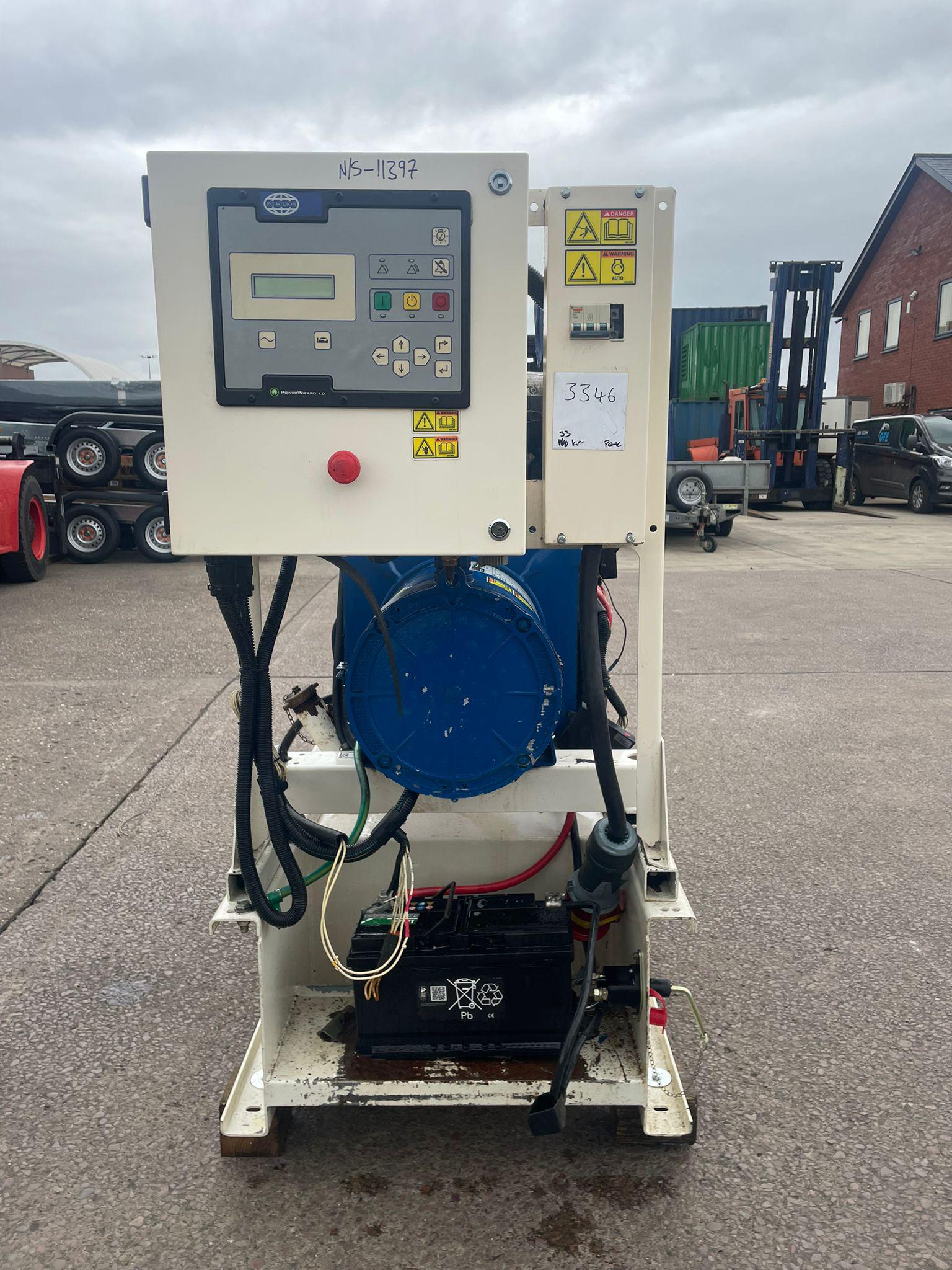 33kVA FG Wilson Perkins used generator