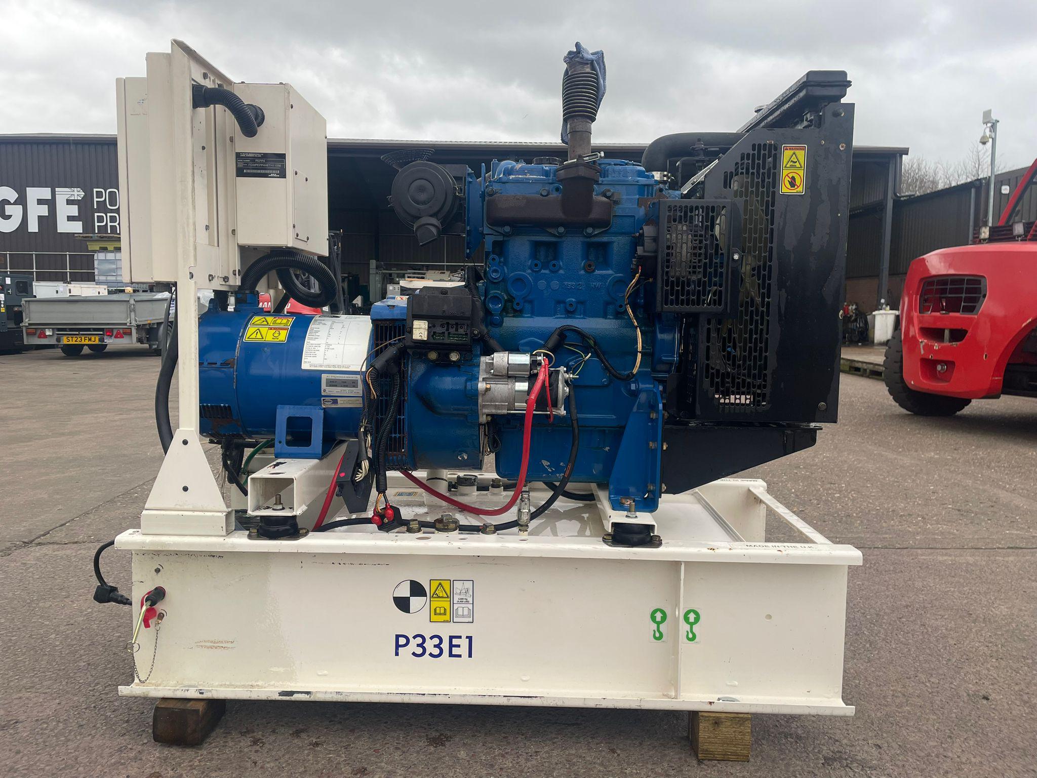 33kVA FG Wilson Perkins used generator