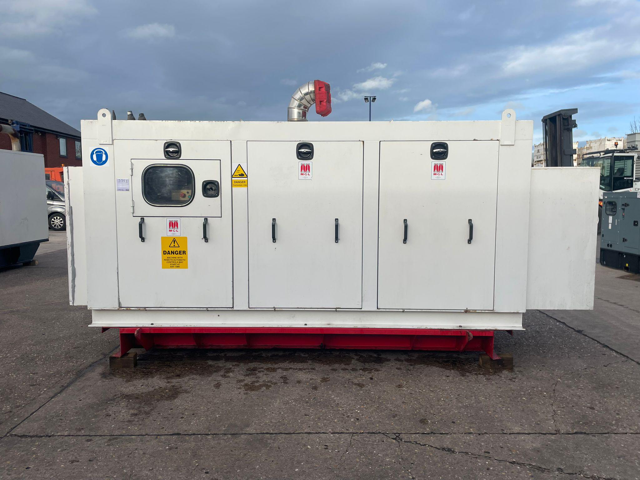 267kVA Munradtech Volvo used generator