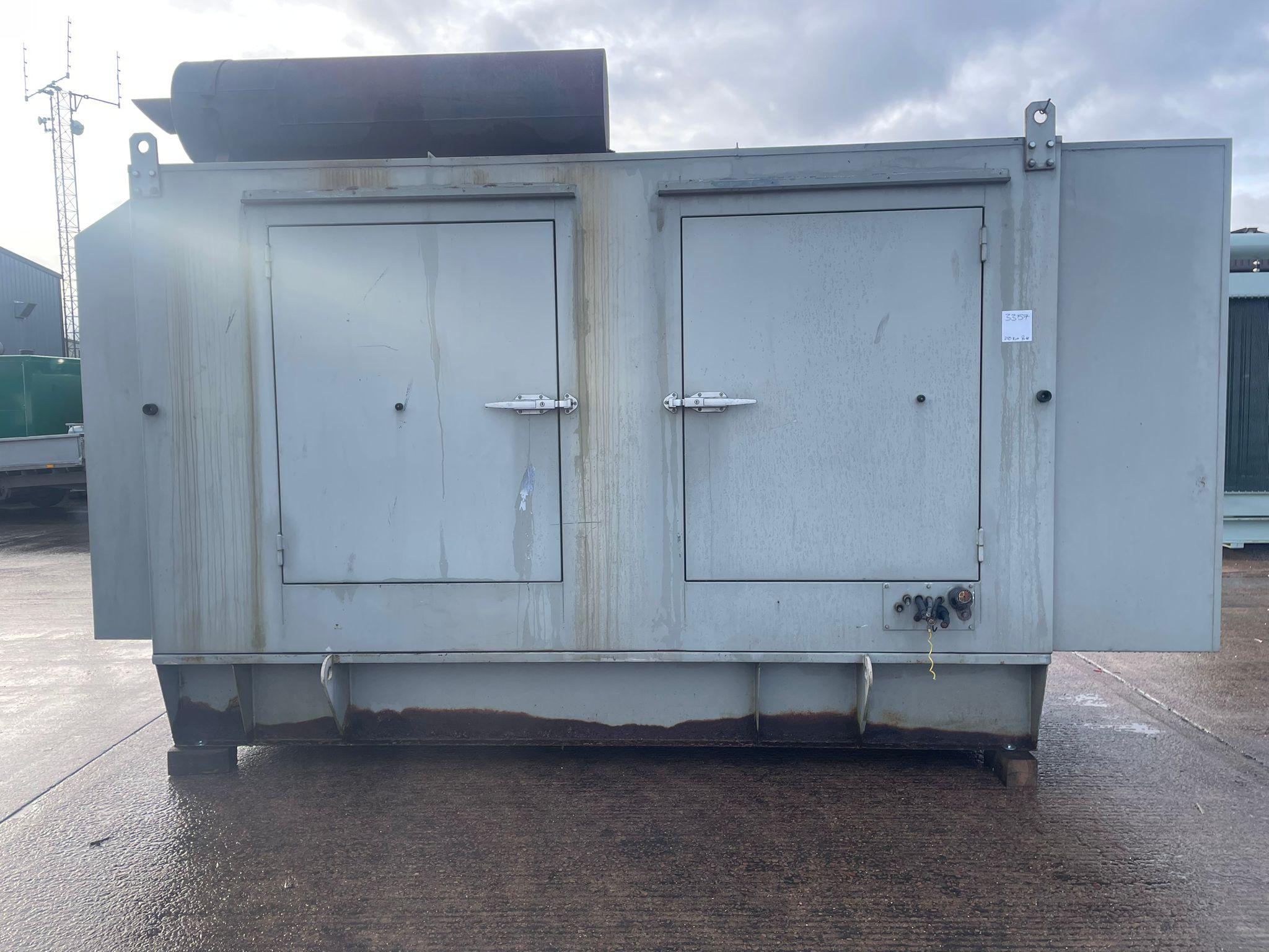 250kVA Willmott Brothers Perkins used generator