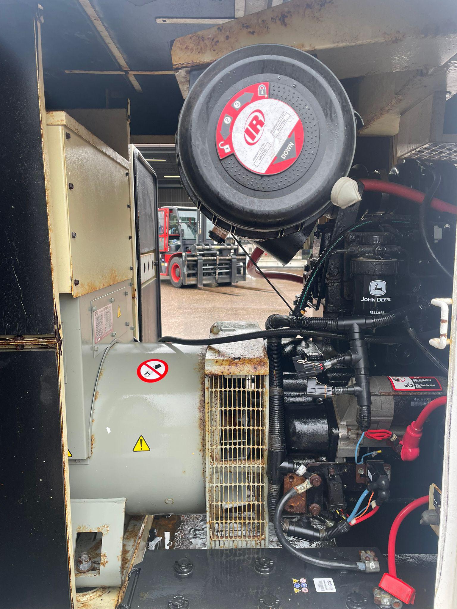 180kVA Ingersoll Rand John Deere used generator