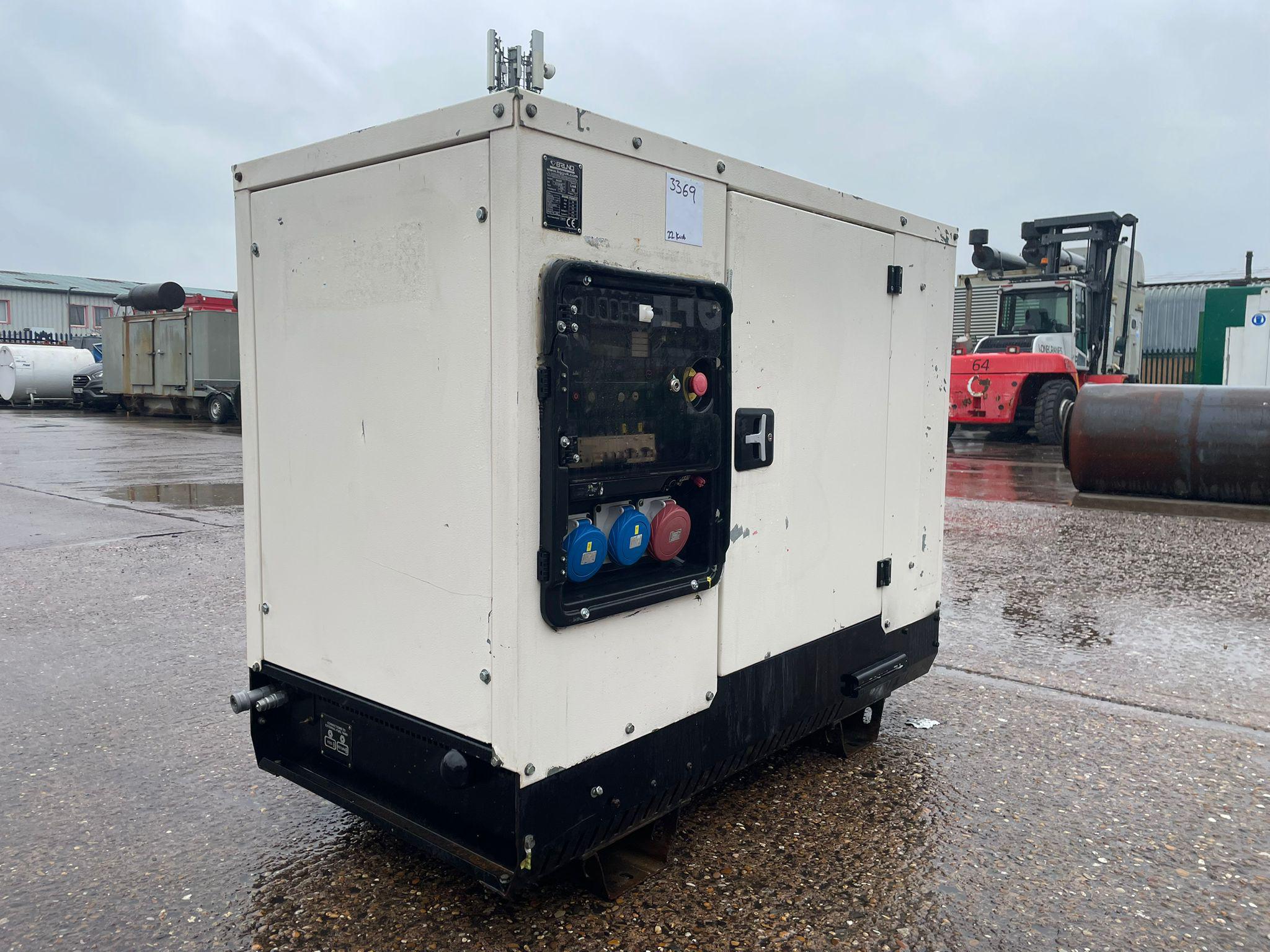 22kVA Bruno Perkins used generator