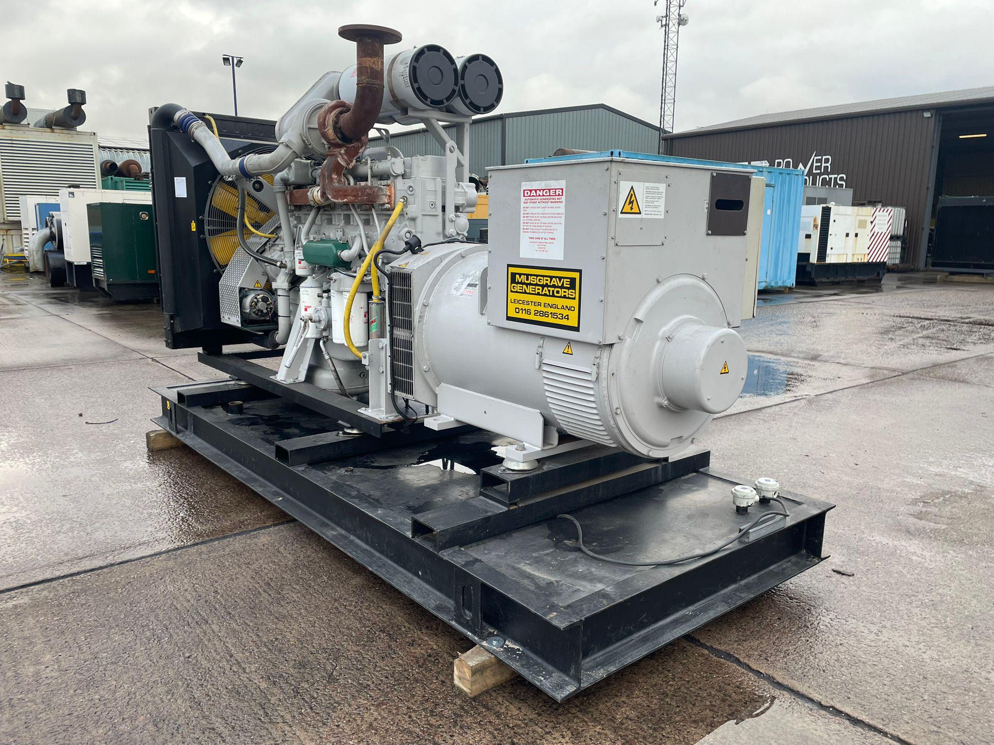 550kVA Musgraves Volvo used generator