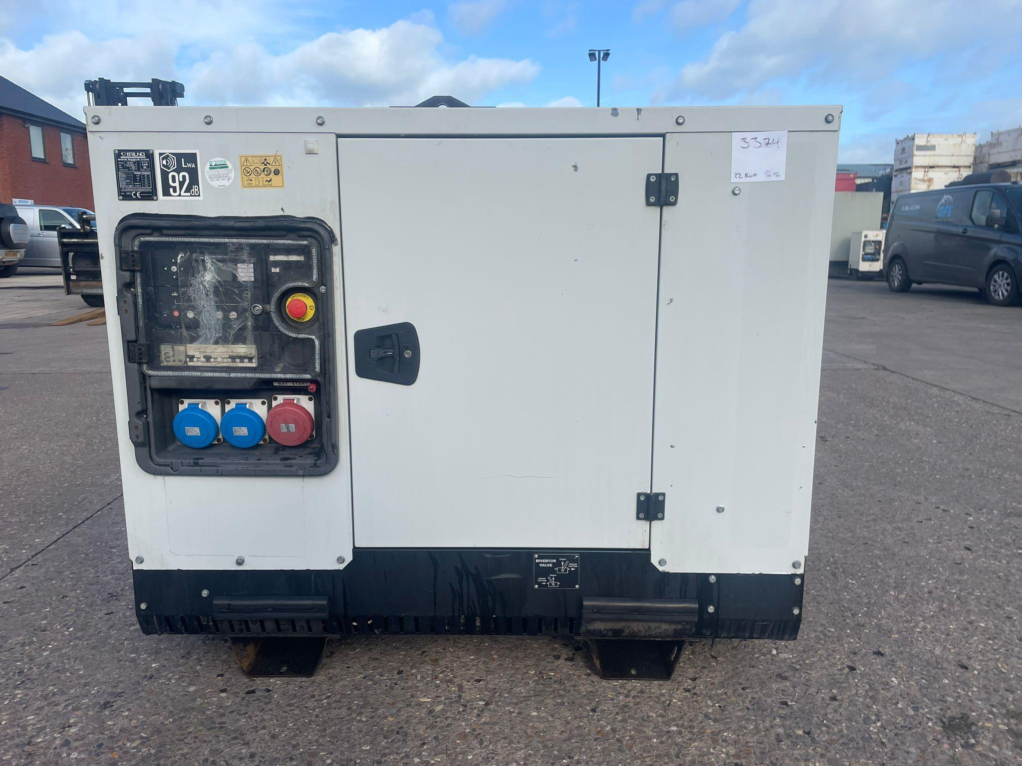 22kVA Bruno Perkins used generator