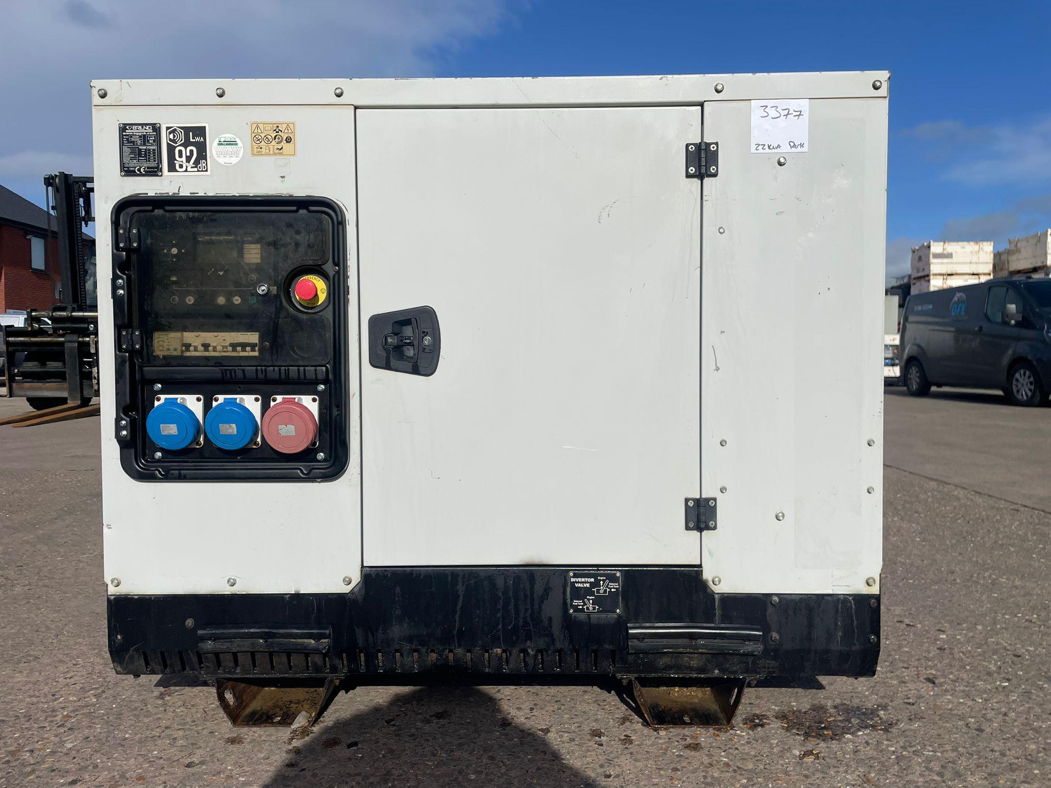 22kVA Bruno Perkins used generator