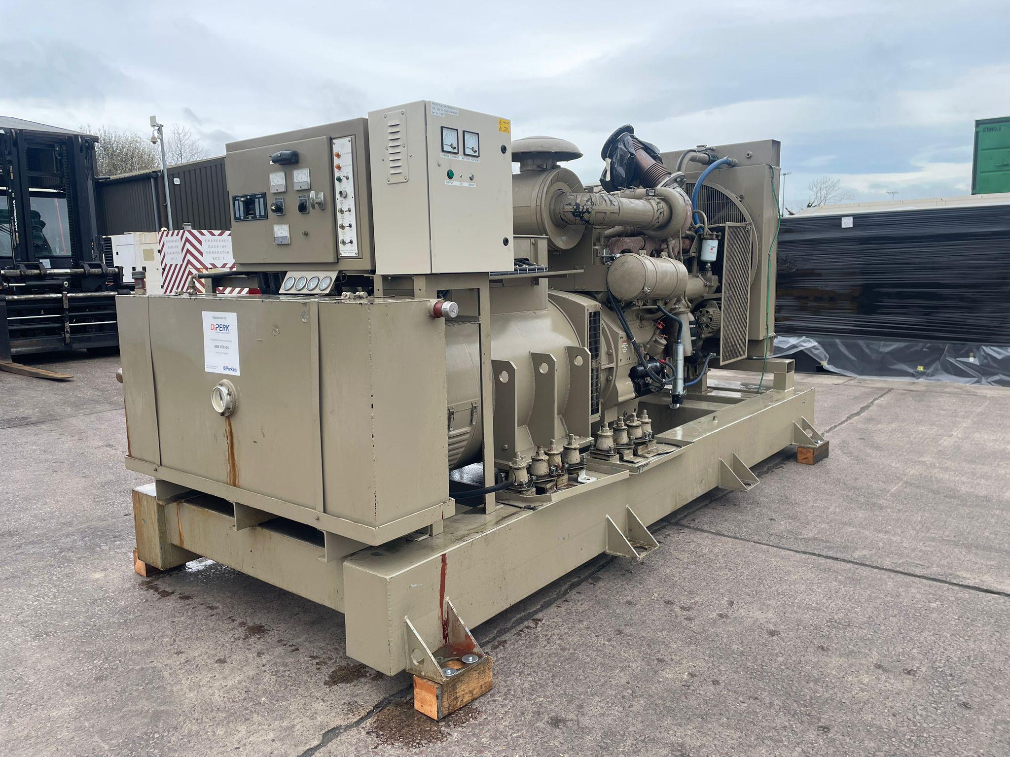 300kVA Dale Cummins NTA855G Open Used Generator