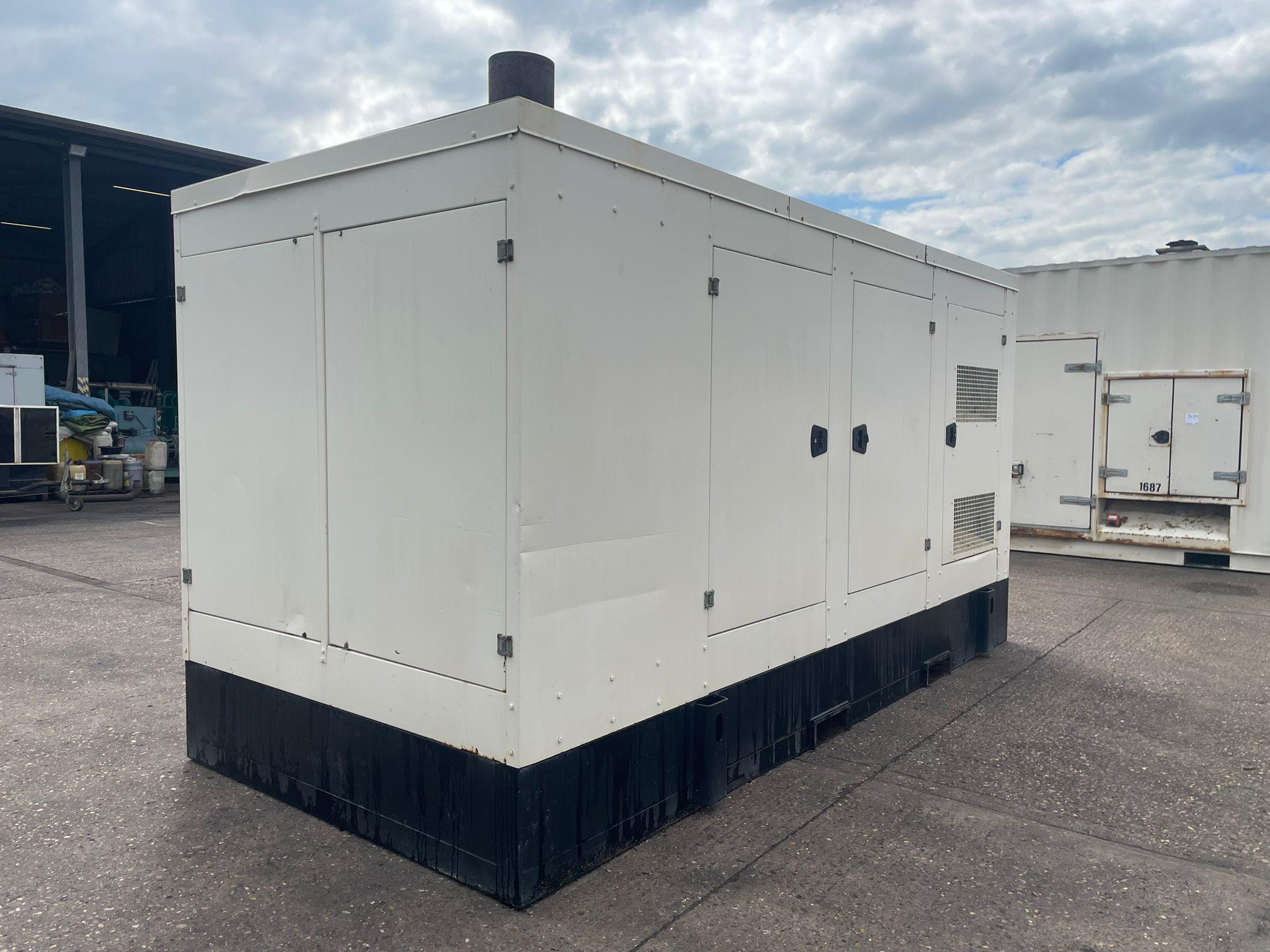 385kVA Bruno GX363V Volvo TAD1352GE Canopied Used Generator