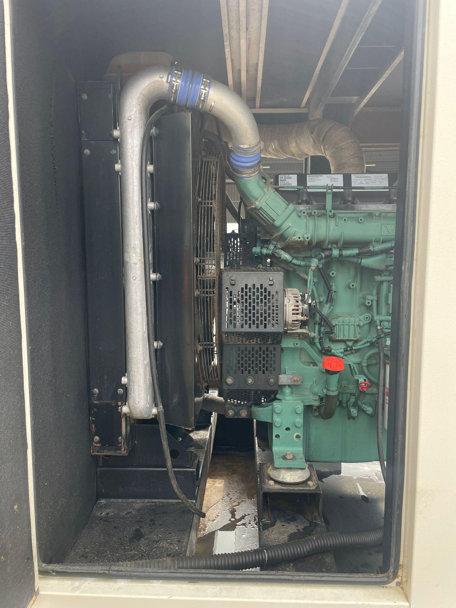 385kVA Bruno GX363V Volvo TAD1352GE Canopied Used Generator