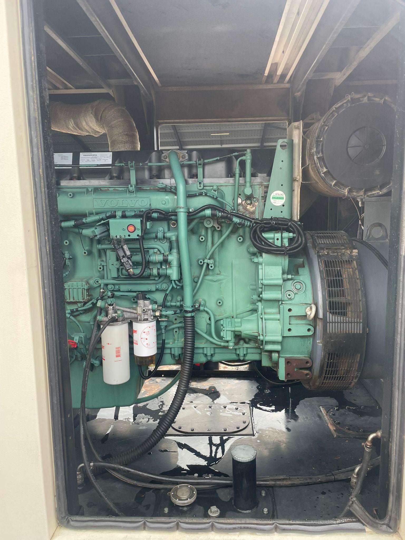 385kVA Bruno GX363V Volvo TAD1352GE Canopied Used Generator