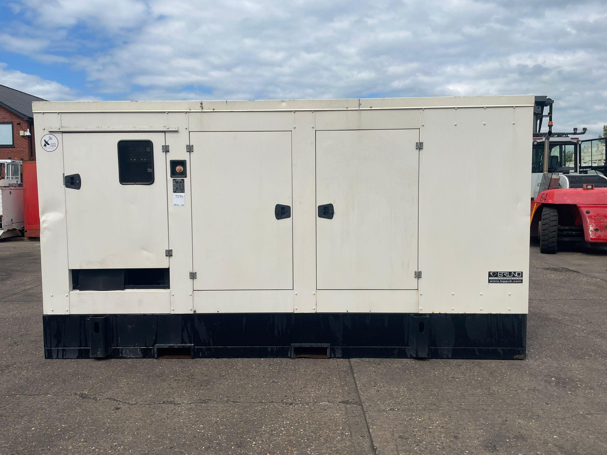 385kVA Bruno GX363V Volvo TAD1352GE Canopied Used Generator