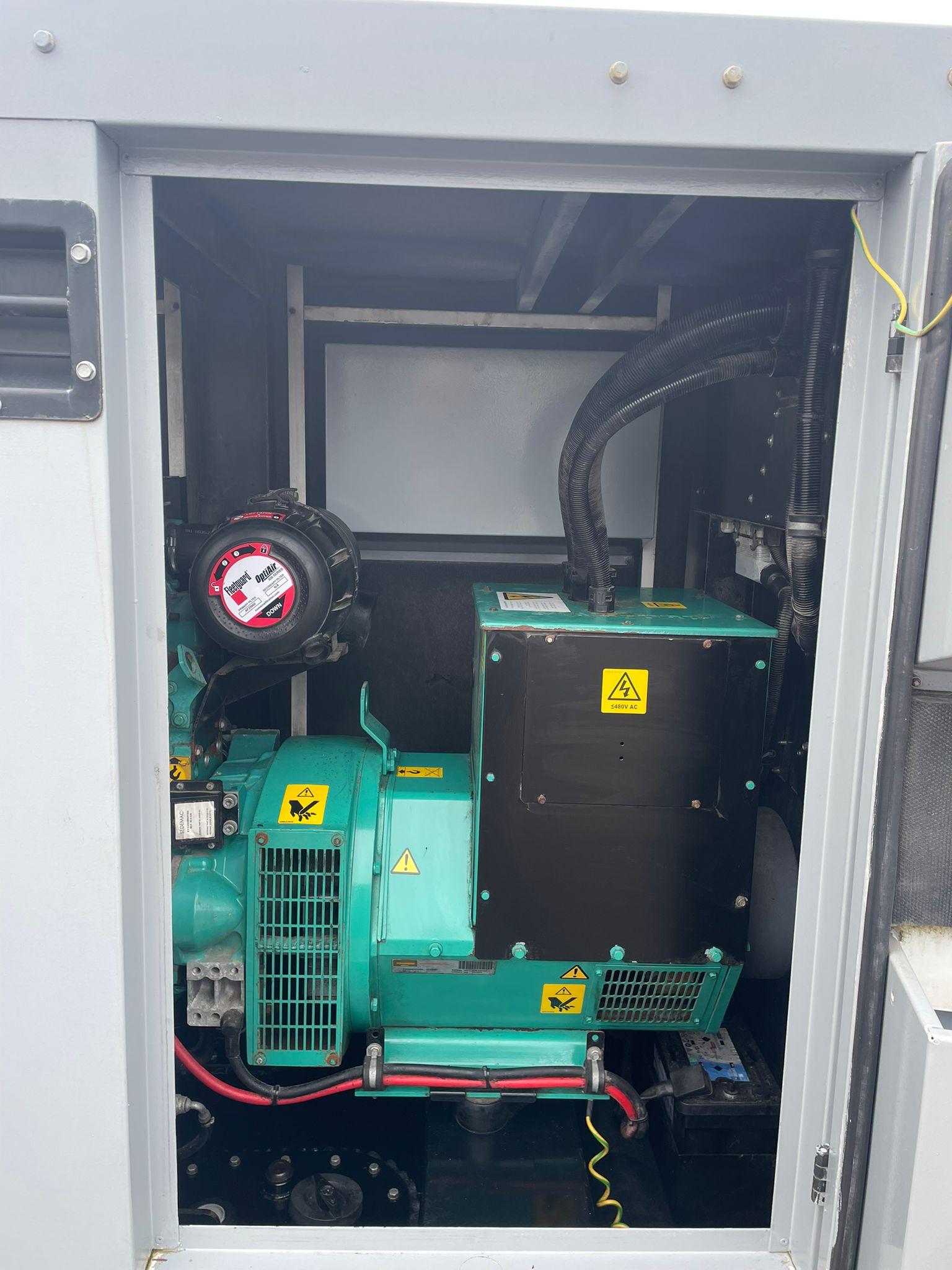 66kVA CPG C60D5R Cummins 4BTAA3.3G11 Canopied Used Generator