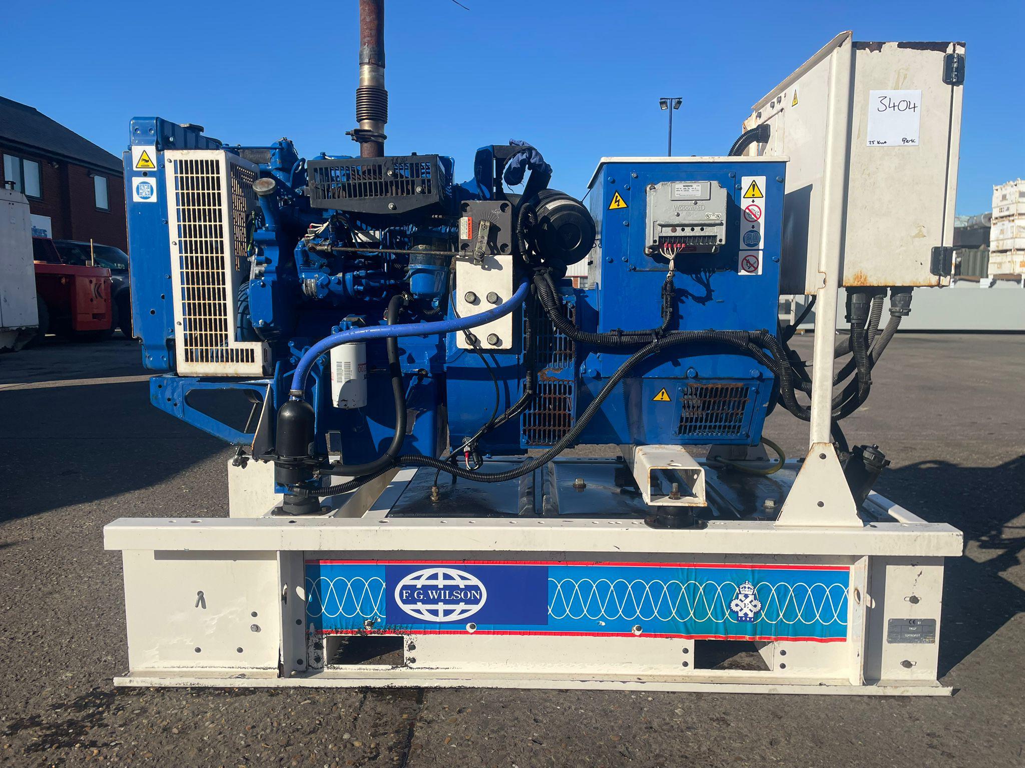 27.5kVA FG Wilson Perkins used generator