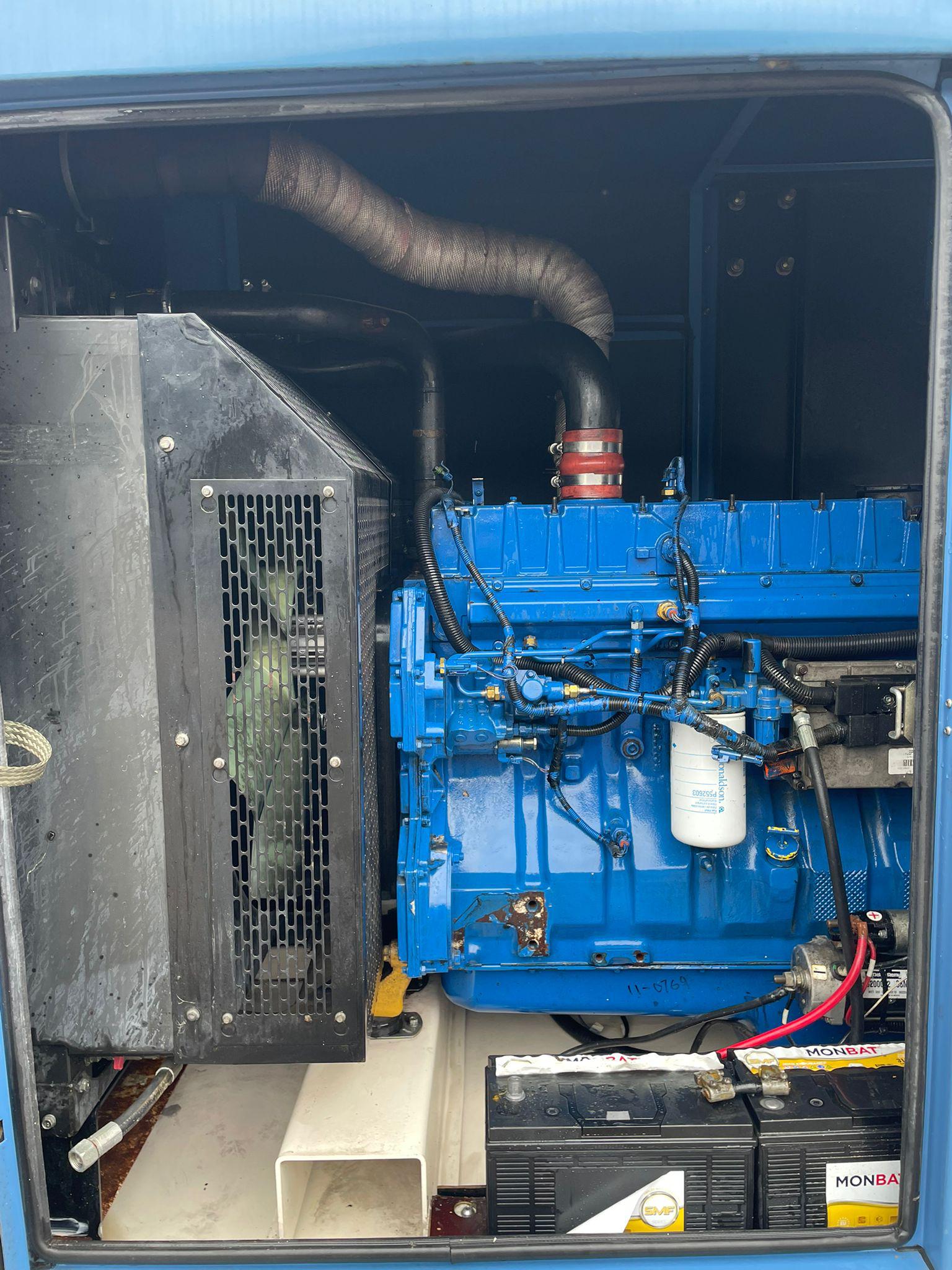 220kVA FG Wilson Perkins DTA530L Canopied Used Generator