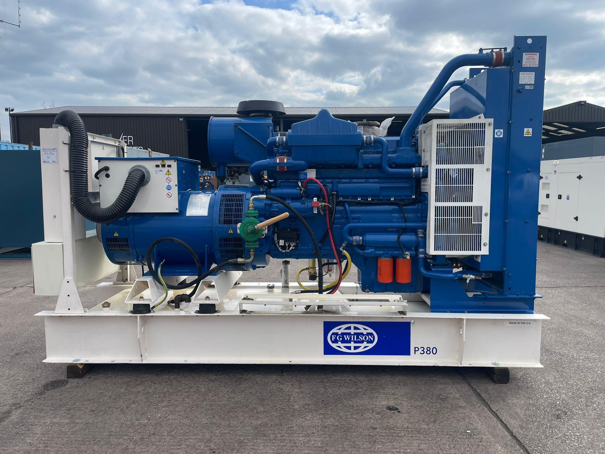 418kVA FG Wilson Perkins used generator