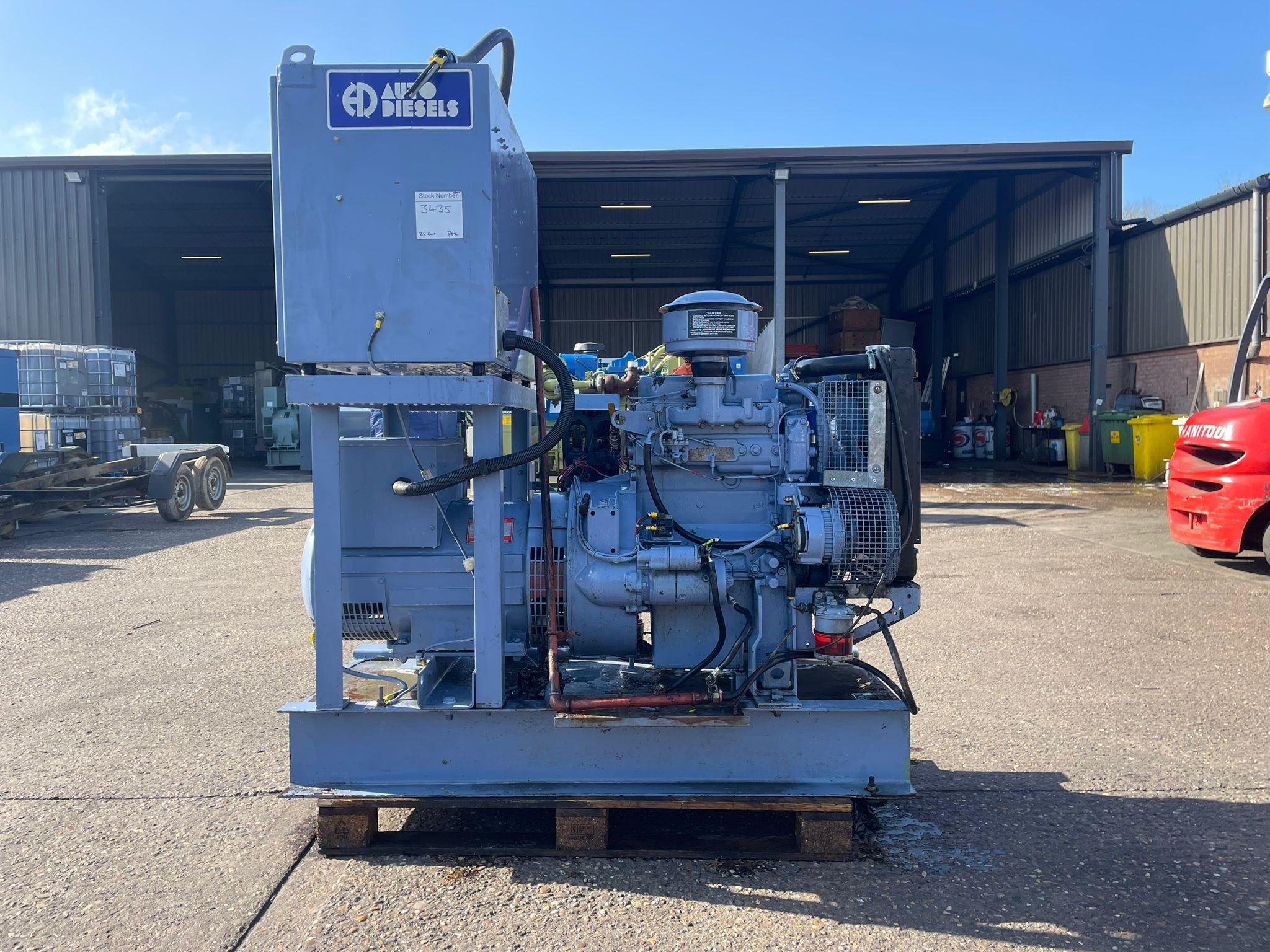 27.5kVA Auto Diesels Perkins used generator