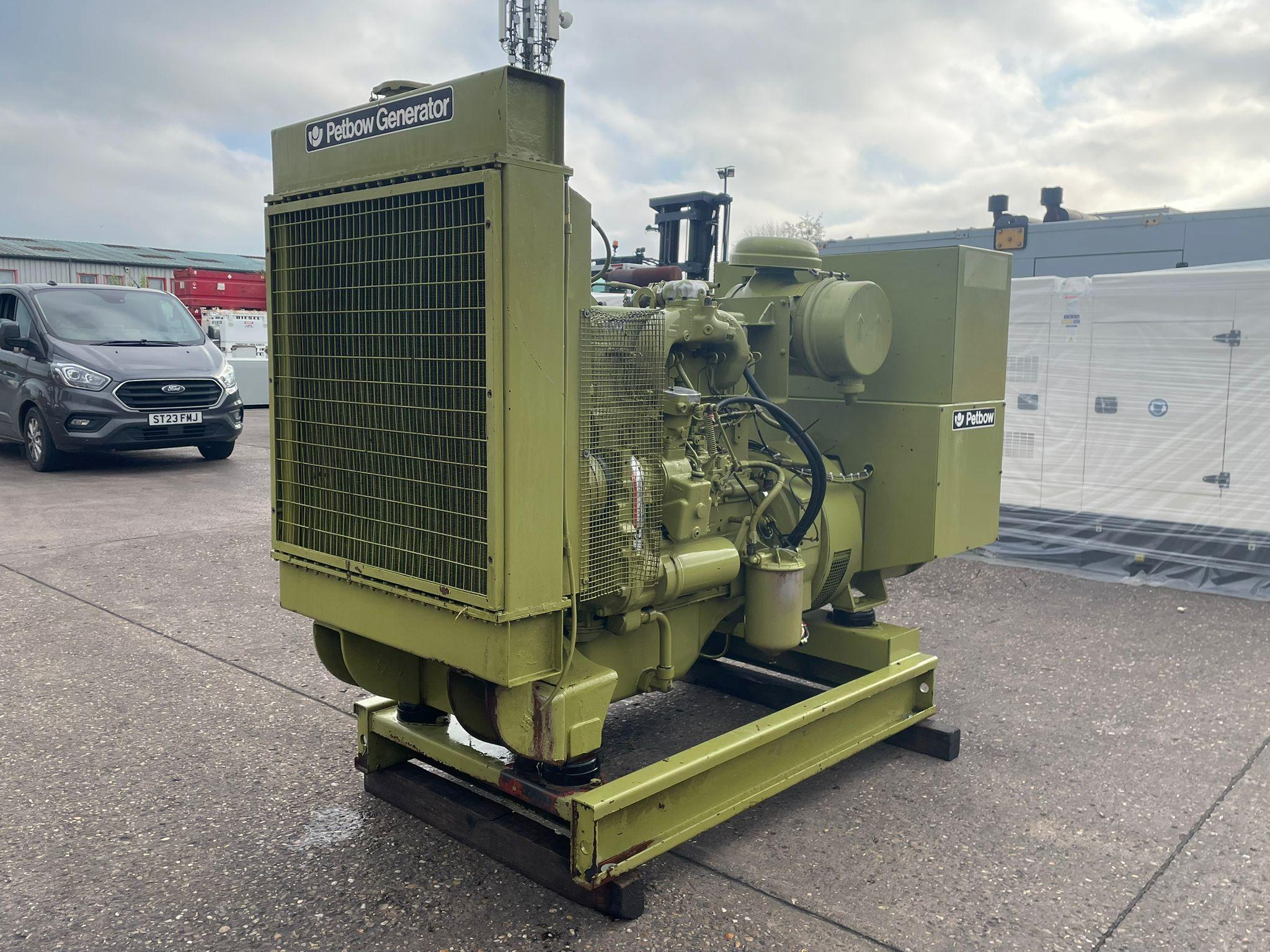 110kVA Petbow MFCY82A Cummins NT495PG180 Open Used Generator