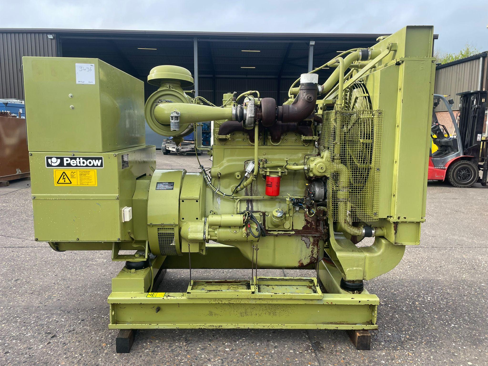 110kVA Petbow Cummins used generator