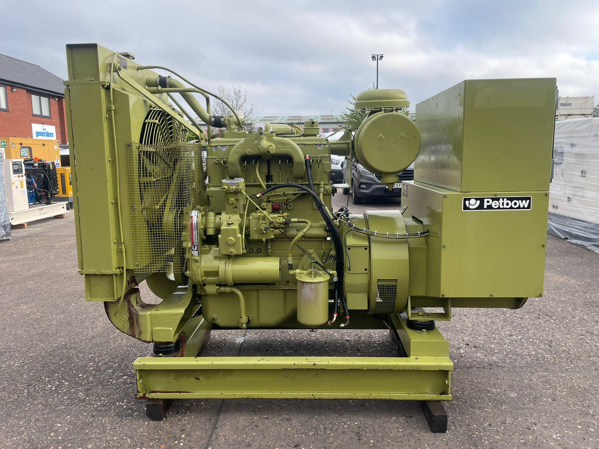 110kVA Petbow MFCY82A Cummins NT495PG180 Open Used Generator
