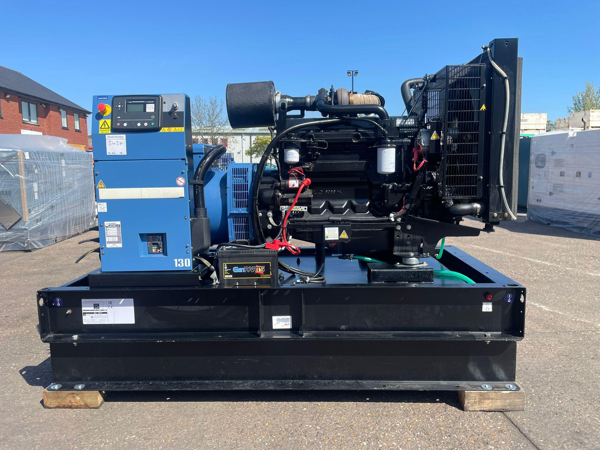 132kVA SDMO John Deere used generator