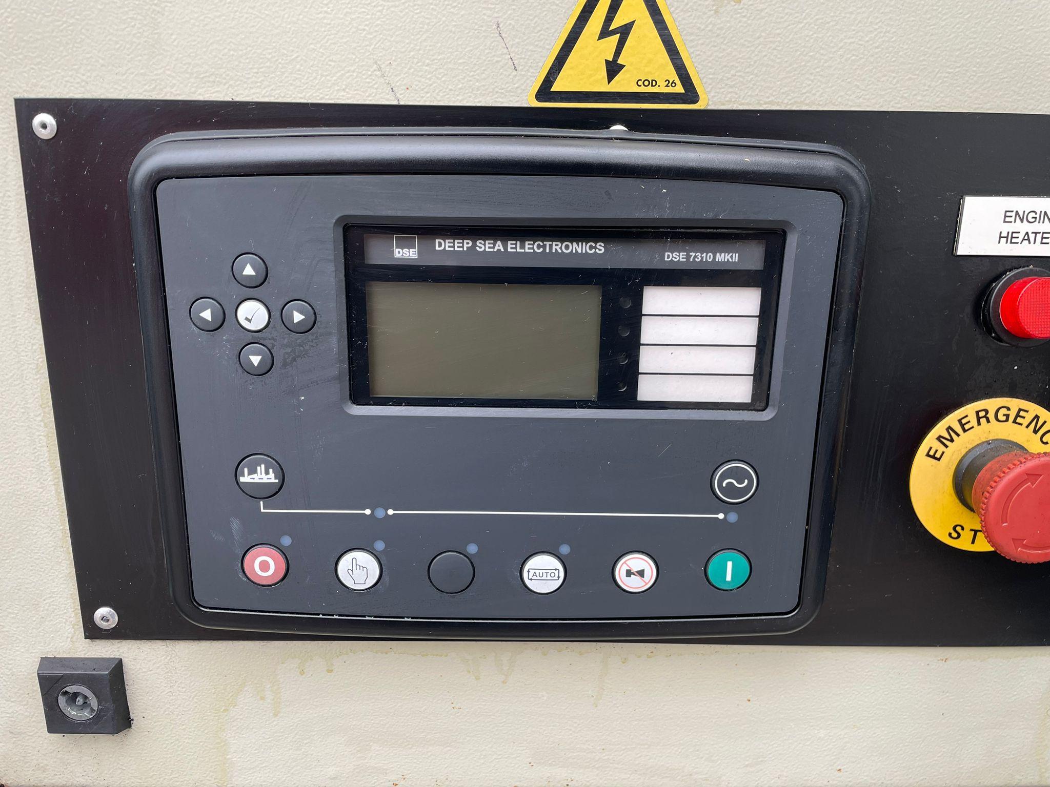 275kVA Scorpion DV275 Volvo Penta TAD740GE Canopied Used Generator