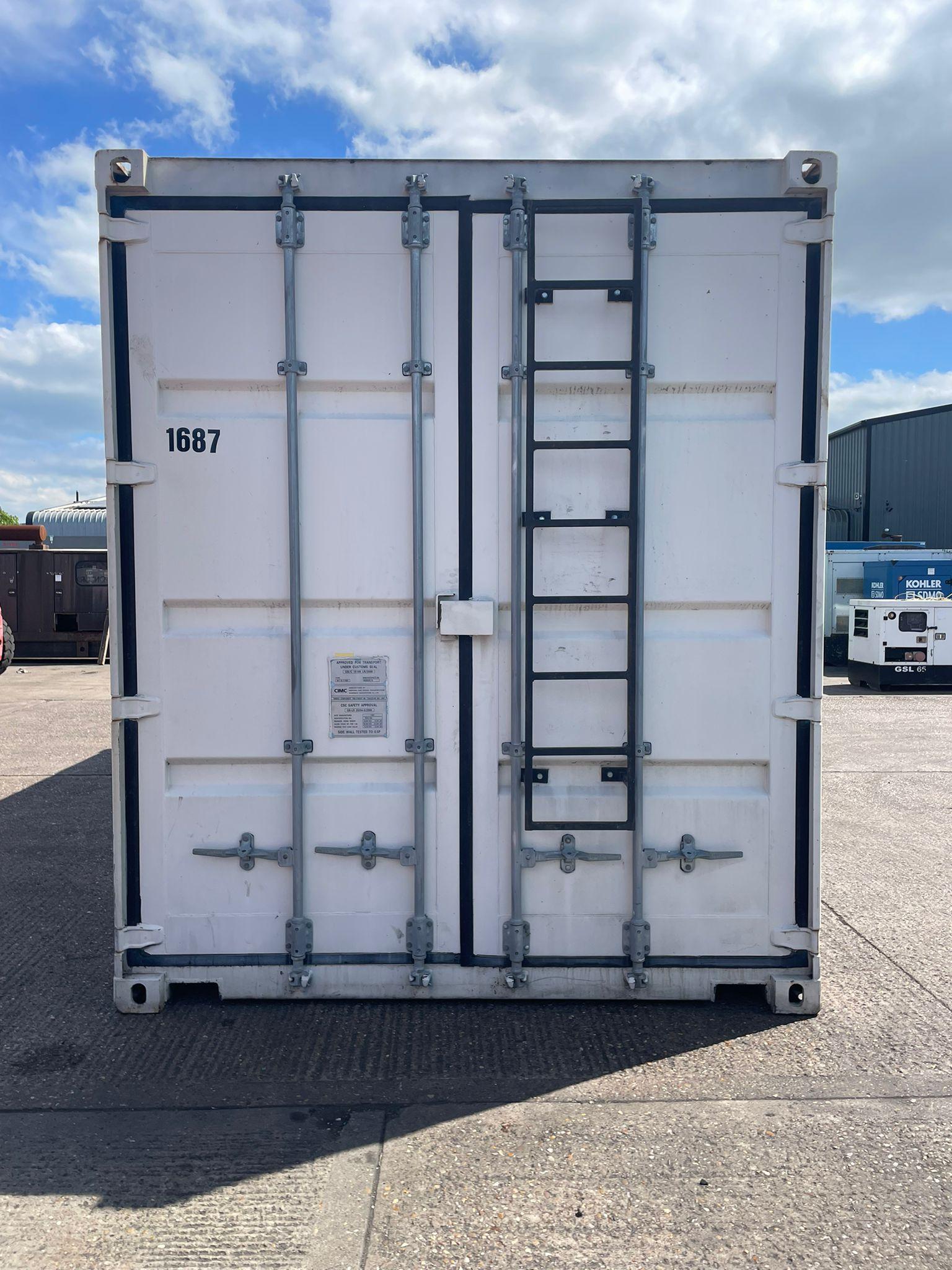 1100kVA Dawson Keith Cummins KTA38G3 Containerised Used Generator
