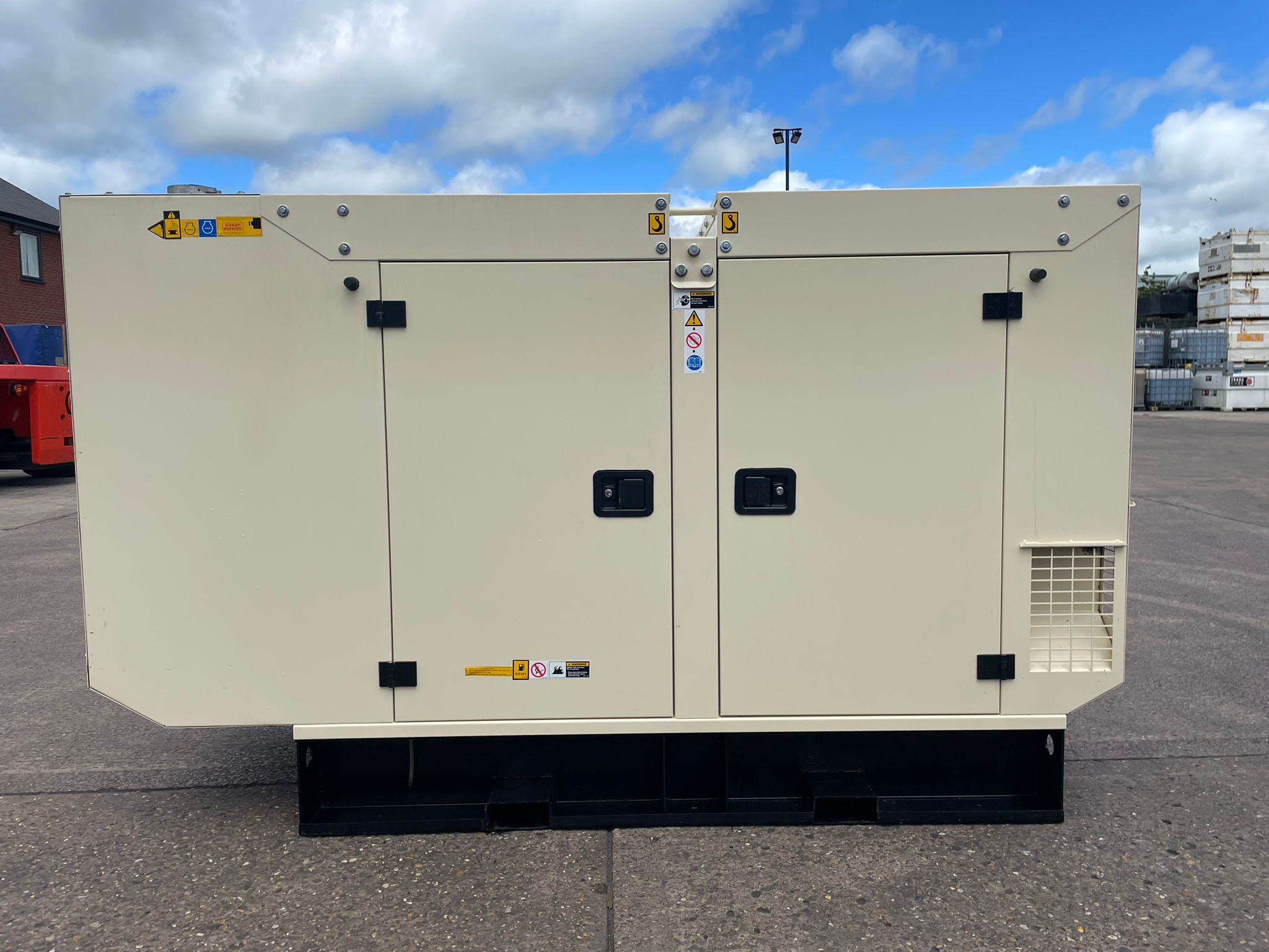 66kVA AKSA ASM4 Cummins 4BTA3.9-G2 Canopied Used Generator