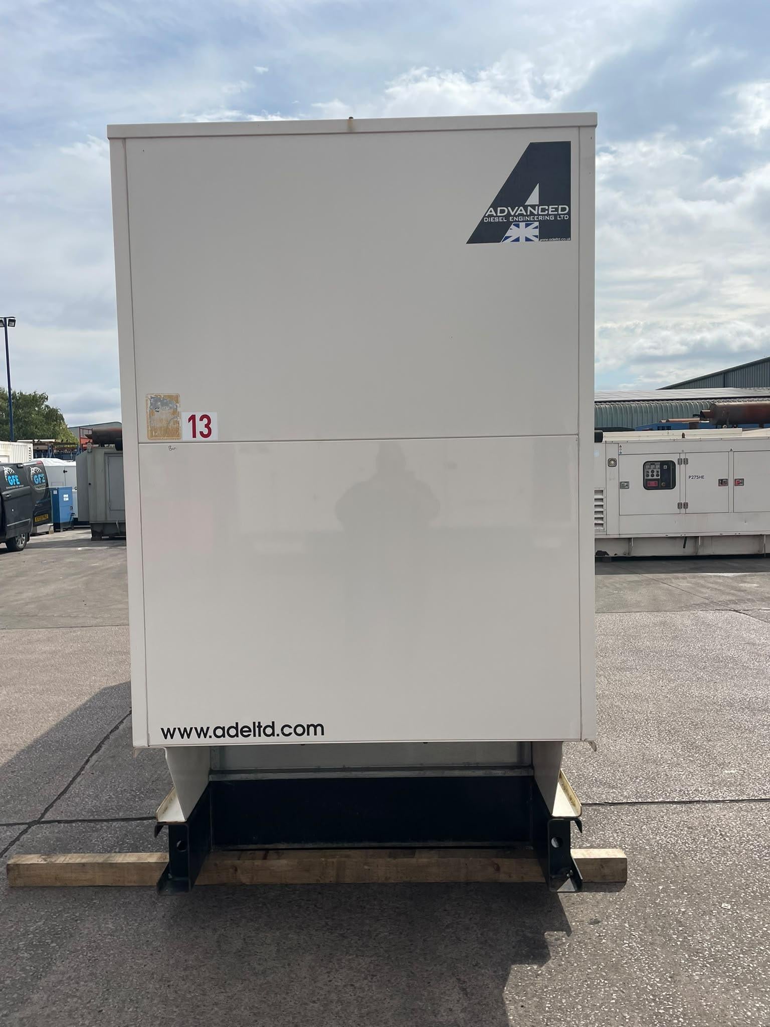 550kVA ADVANCED Cummins QSX15-G8 Canopied Used Generator
