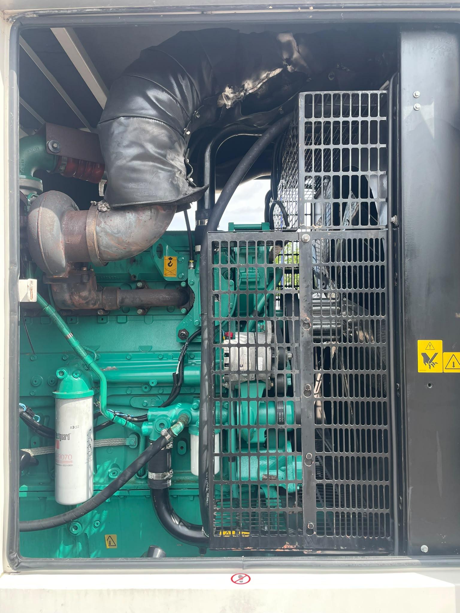 550kVA ADVANCED Cummins QSX15-G8 Canopied Used Generator