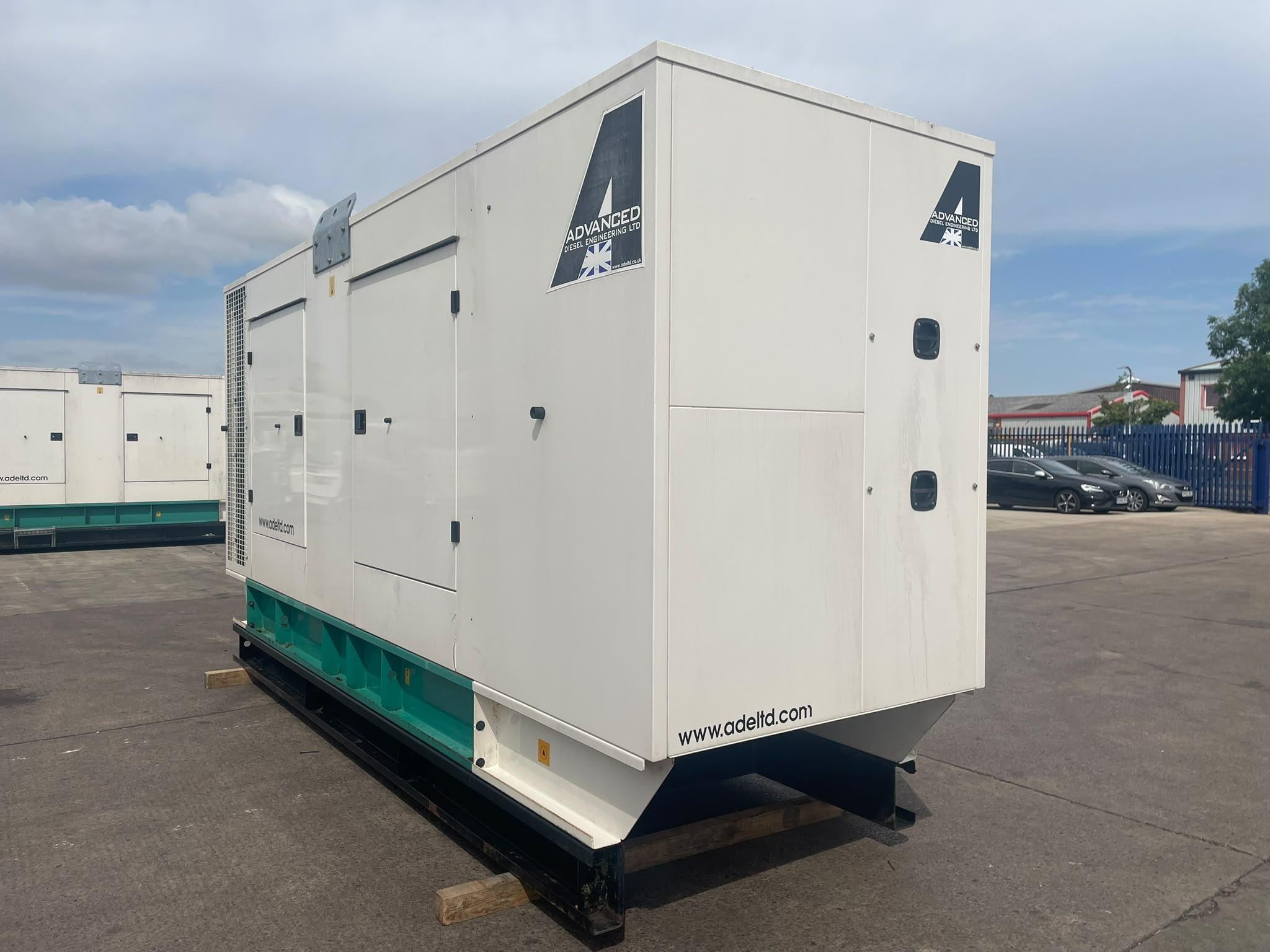 550kVA ADVANCED Cummins QSX15-G8 Canopied Used Generator