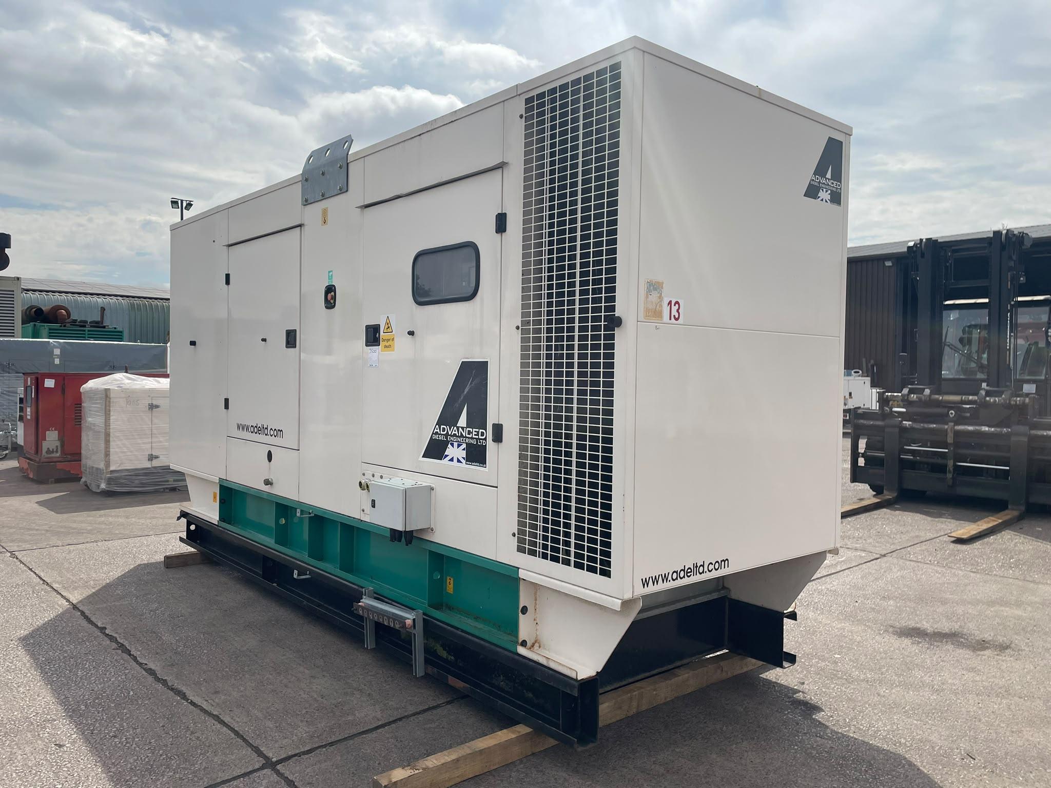 550kVA ADVANCED Cummins QSX15-G8 Canopied Used Generator