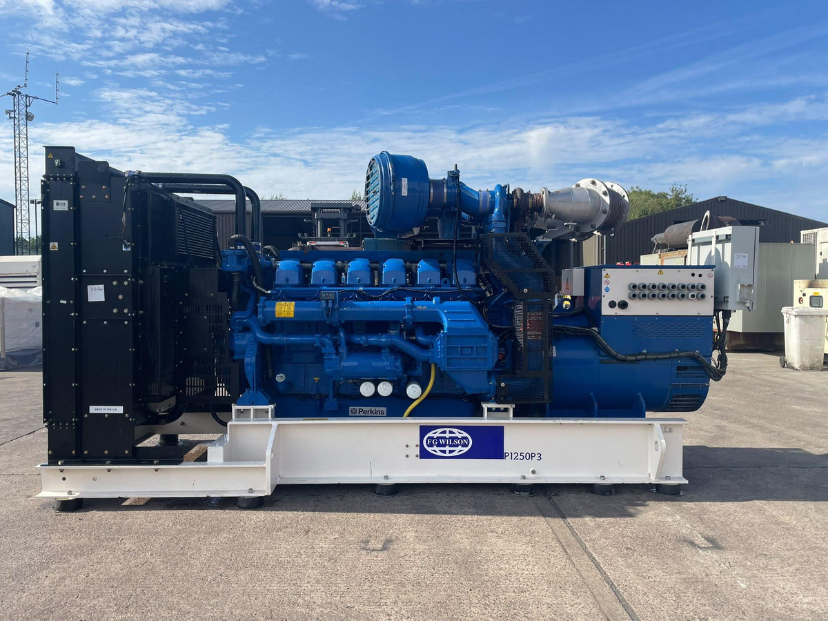 1250kVA FG WILSON P1250P3 PERKINS 4012-46TWG2A 1500 Open Used Generator