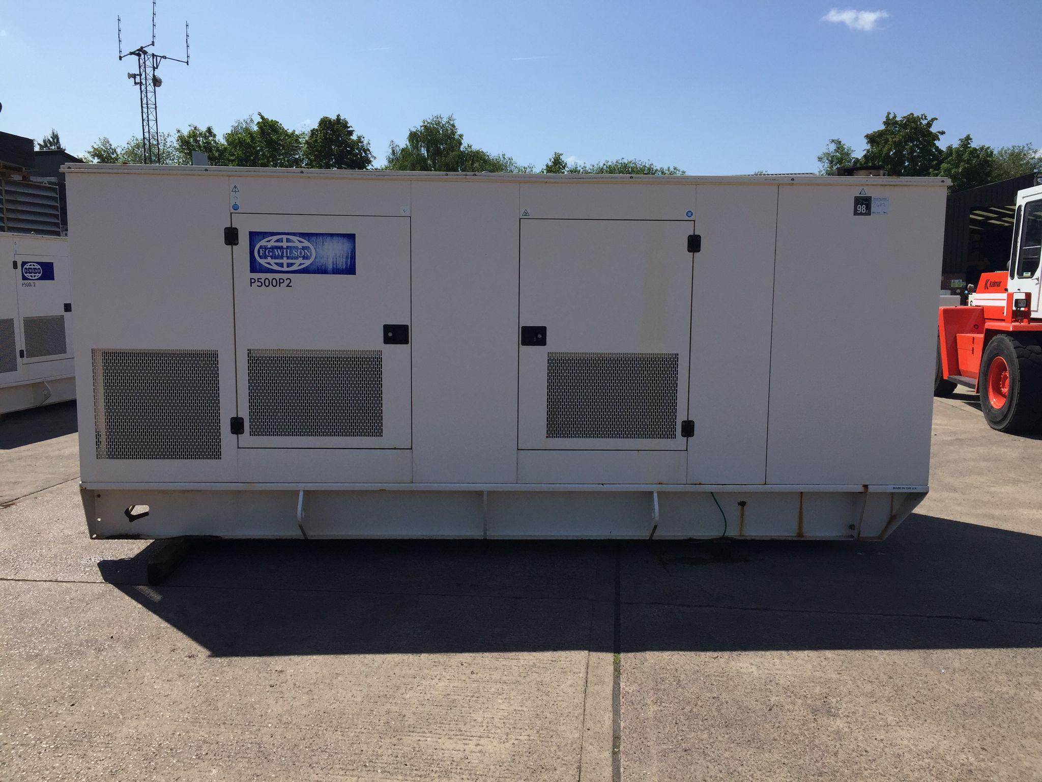 500KVA FG Wilson Perkins used generator
