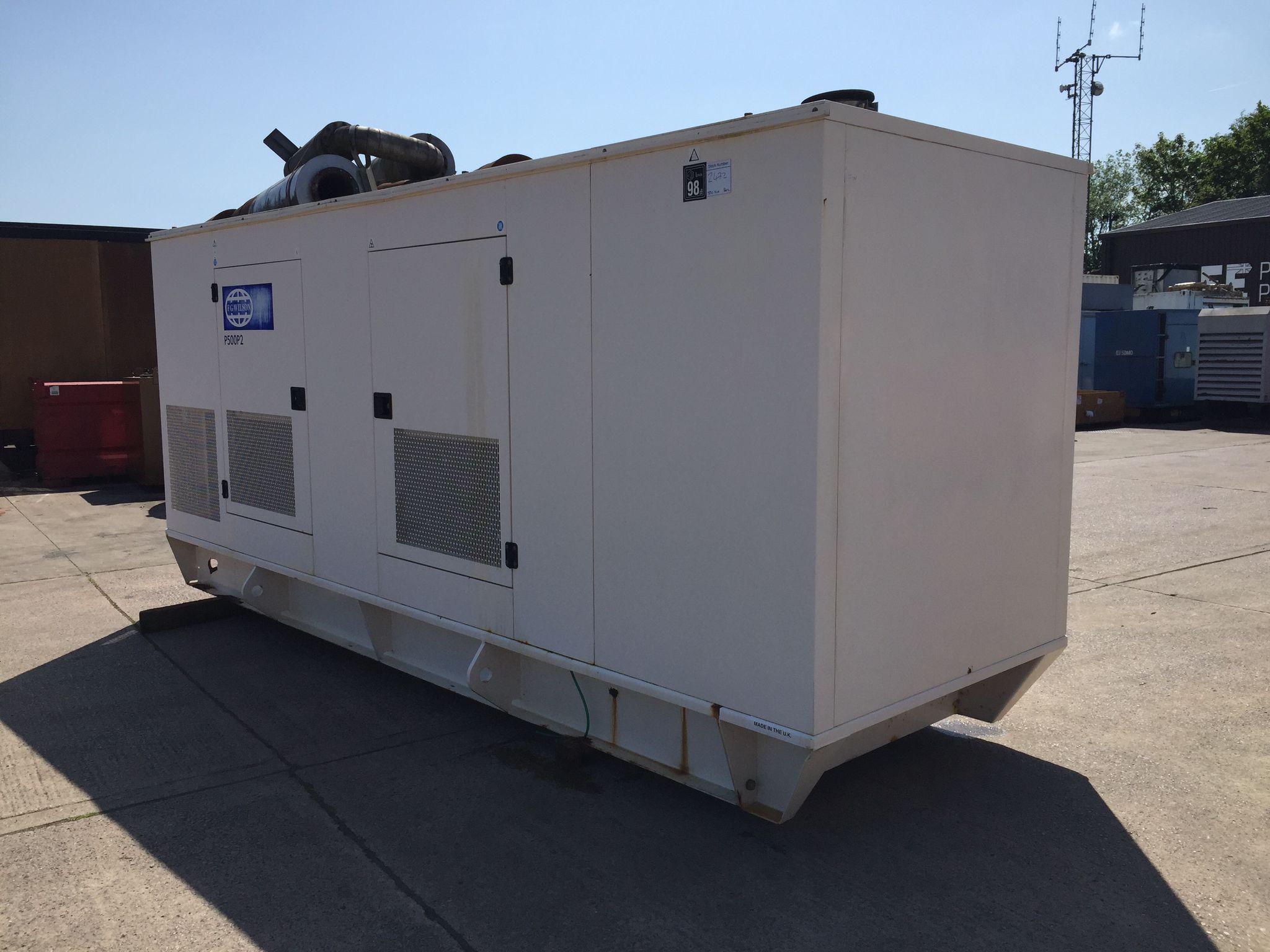 500KVA FG Wilson Perkins used generator