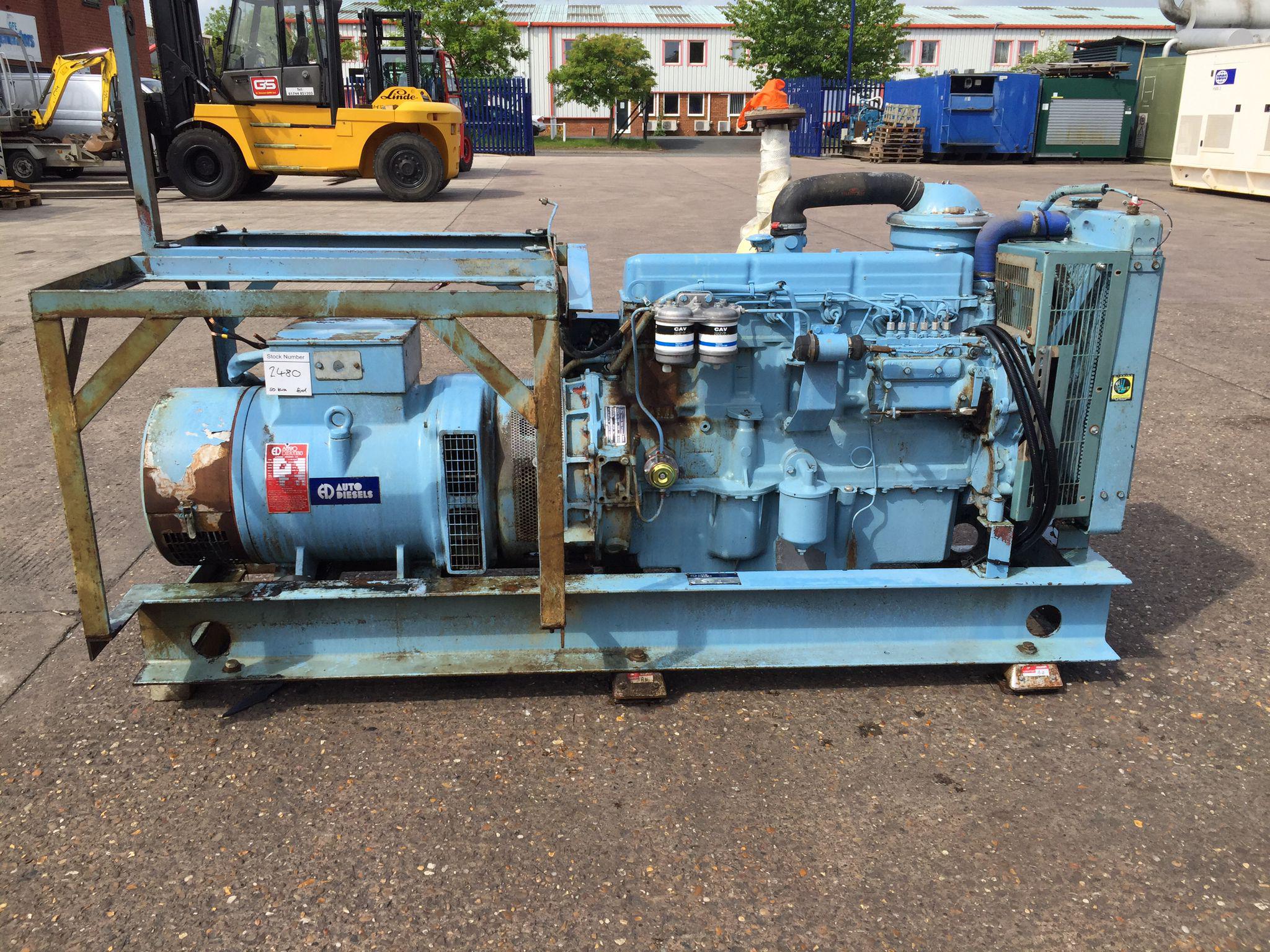50KVA Auto Diesels Ford used generator