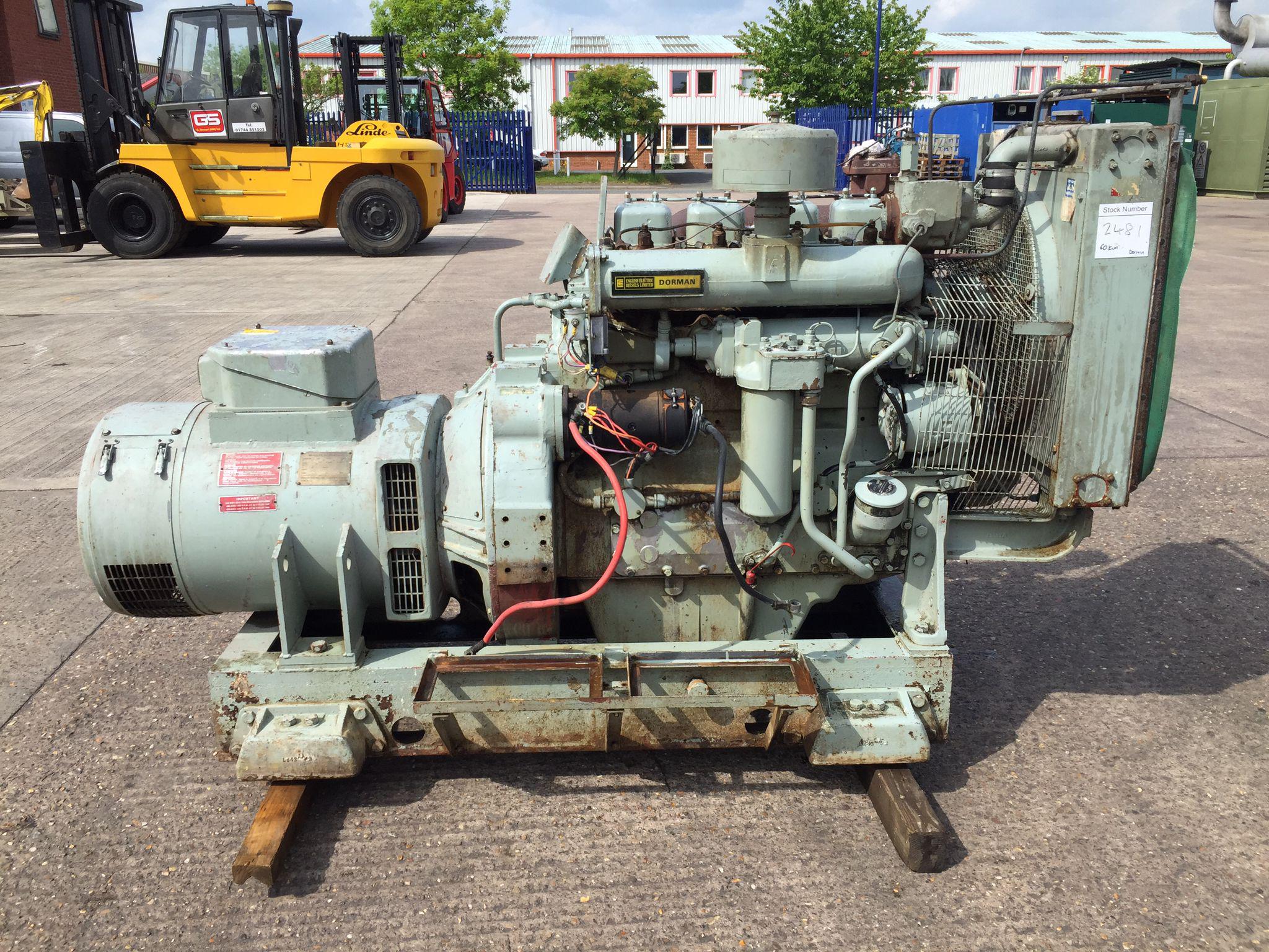 60KVA Dorman used generator