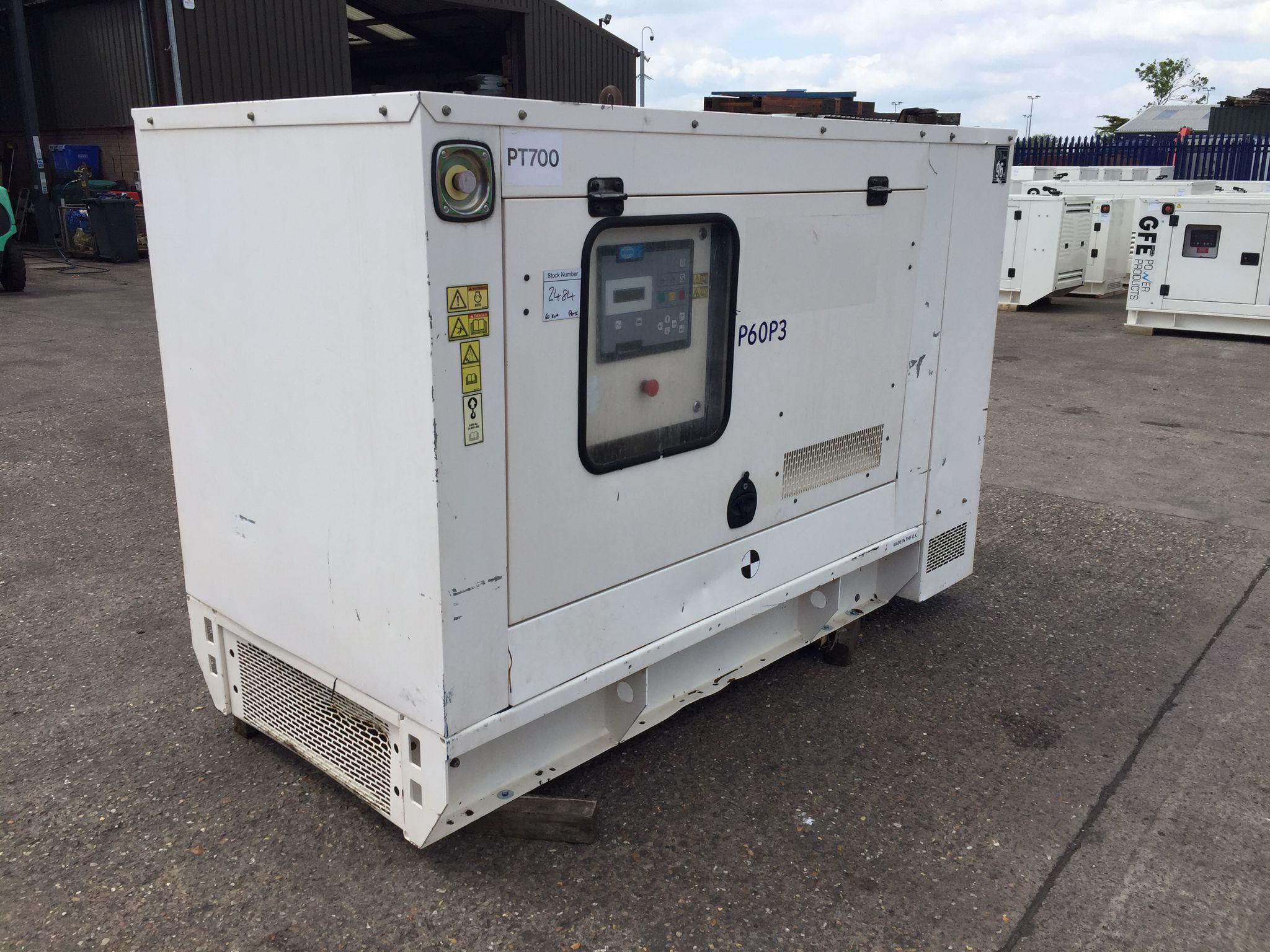 60KVA FG Wilson Perkins used generator