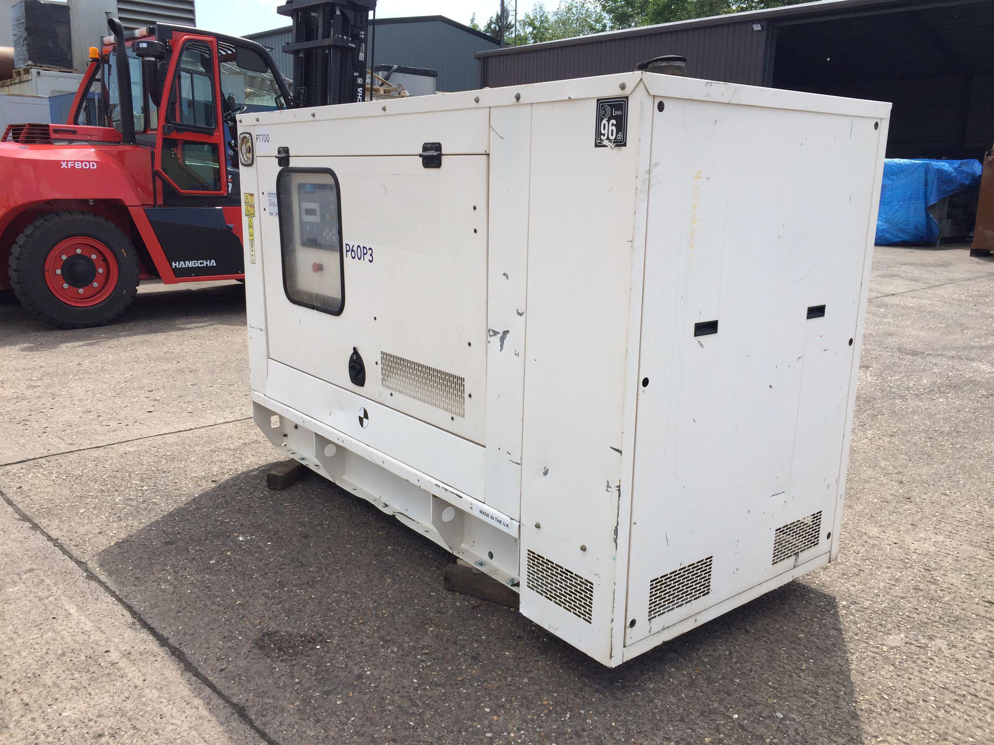 60KVA FG Wilson Perkins used generator