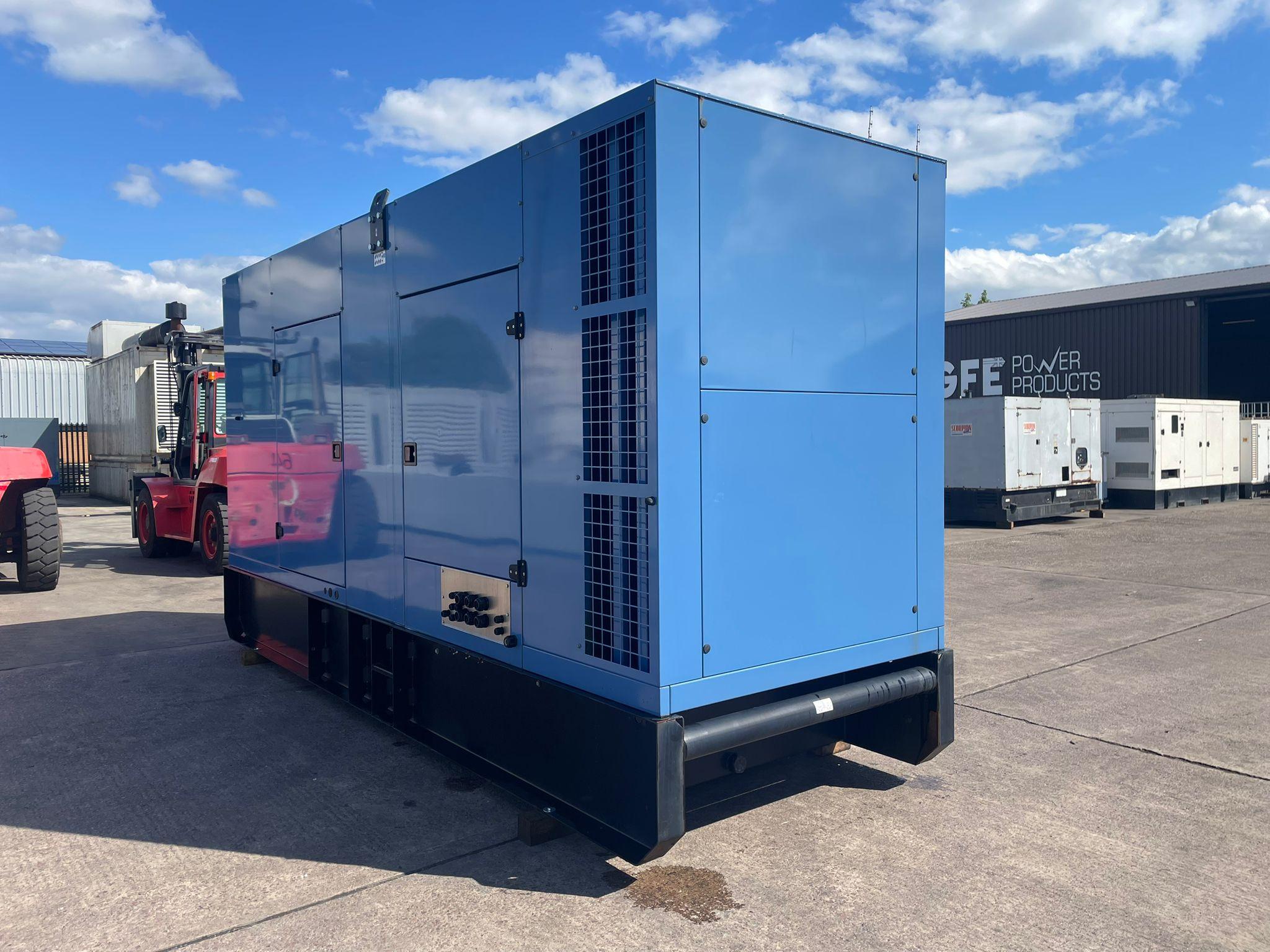 630kVA SDMO D630 Doosan DP180LA Canopied Used Generator