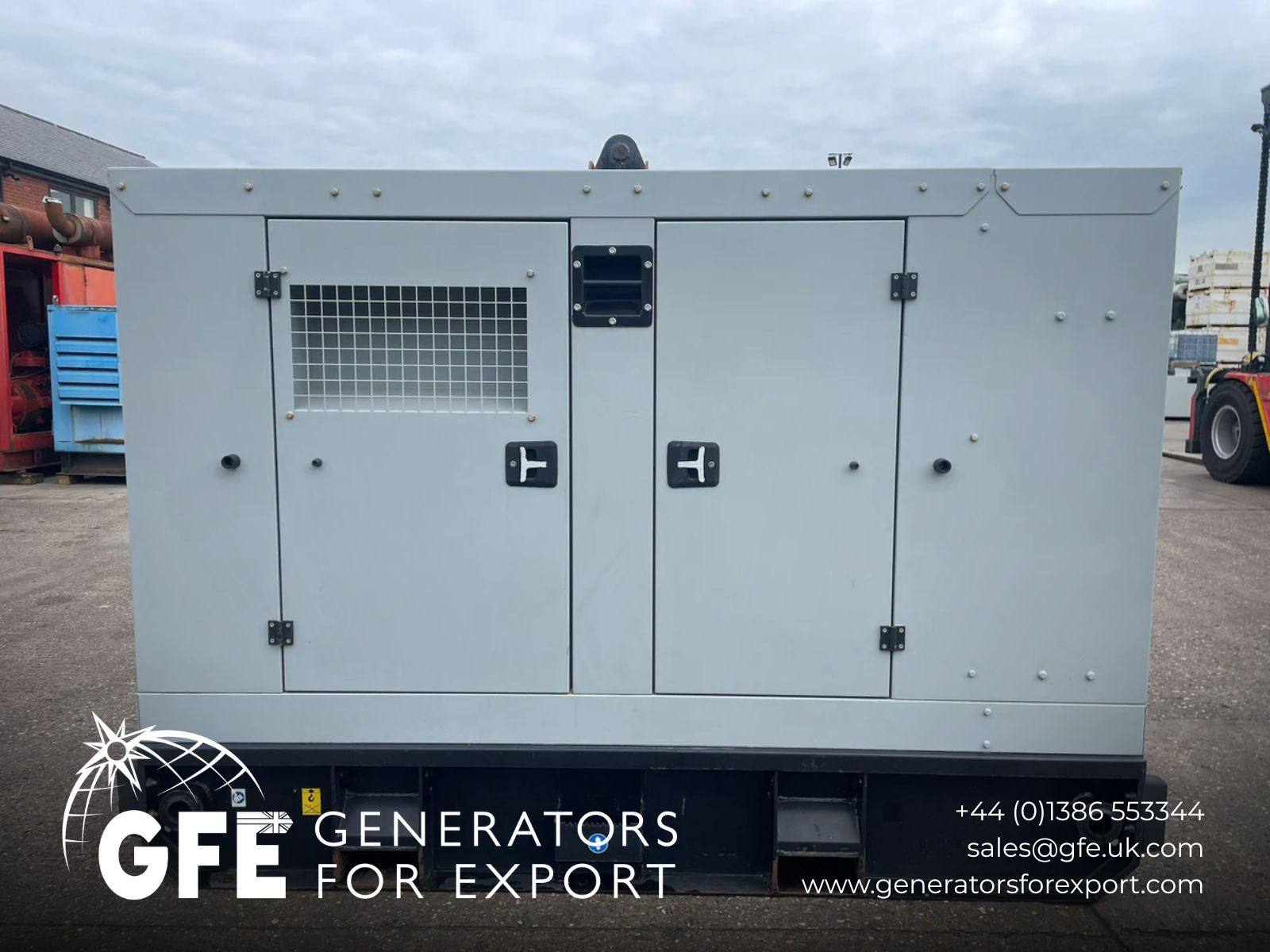 66kVA CPG C60D5R Cummins 4BTAA3.3G11 Canopied Used Generator