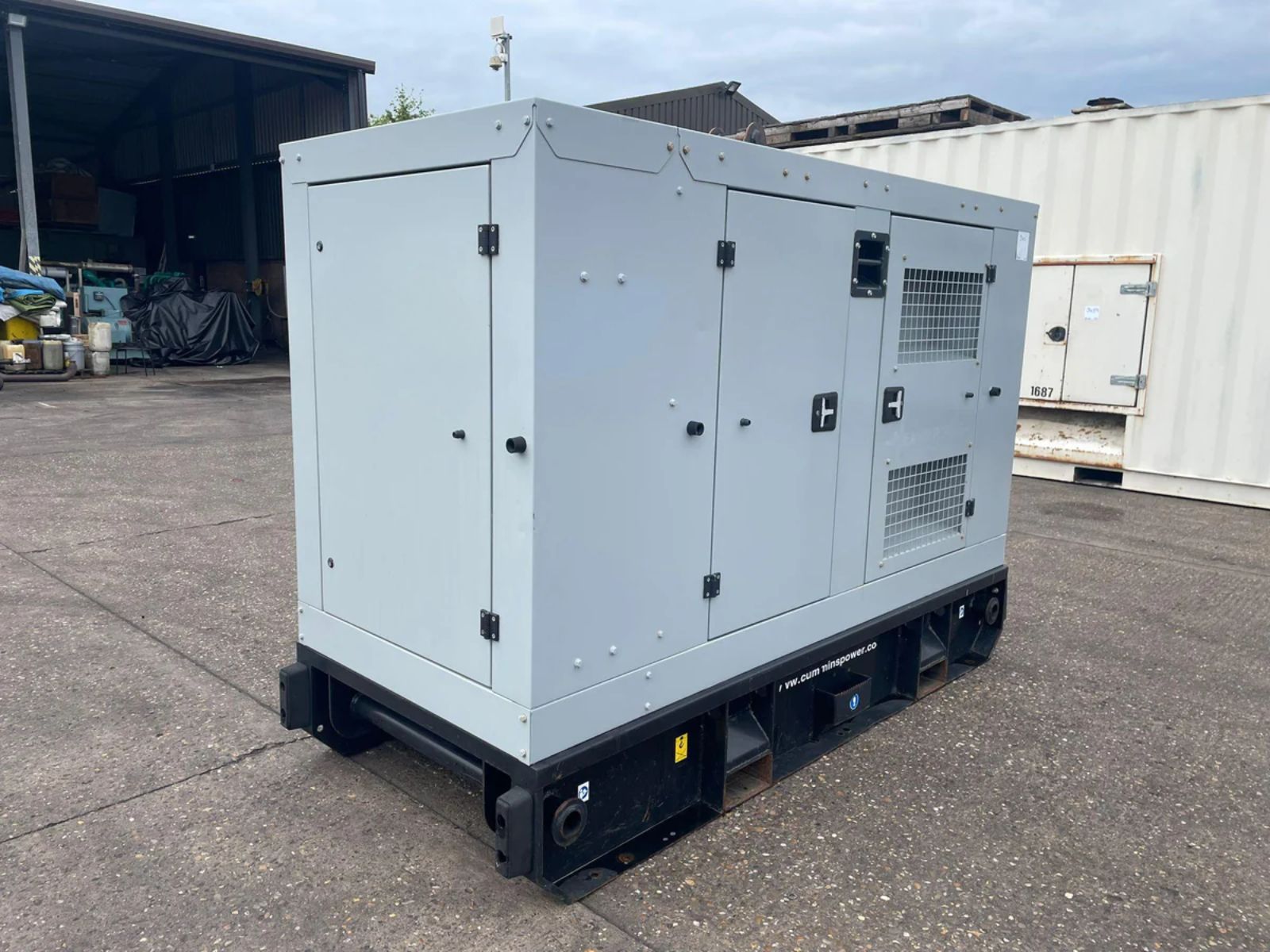 66kVA CPG C60D5R Cummins 4BTAA3.3G11 Canopied Used Generator