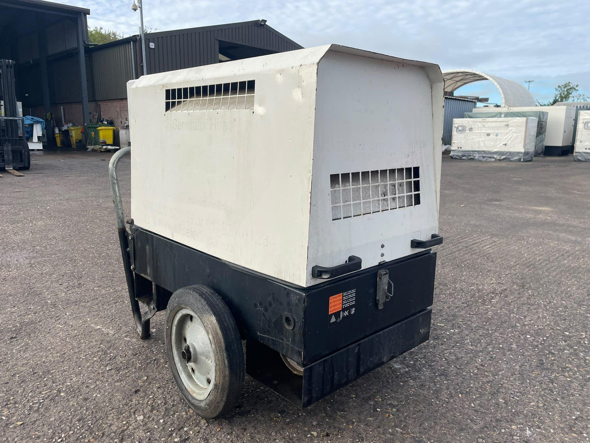 6kVA Pramac Yanmar L100N5EL2T9HAS2 Canopied Used Generator