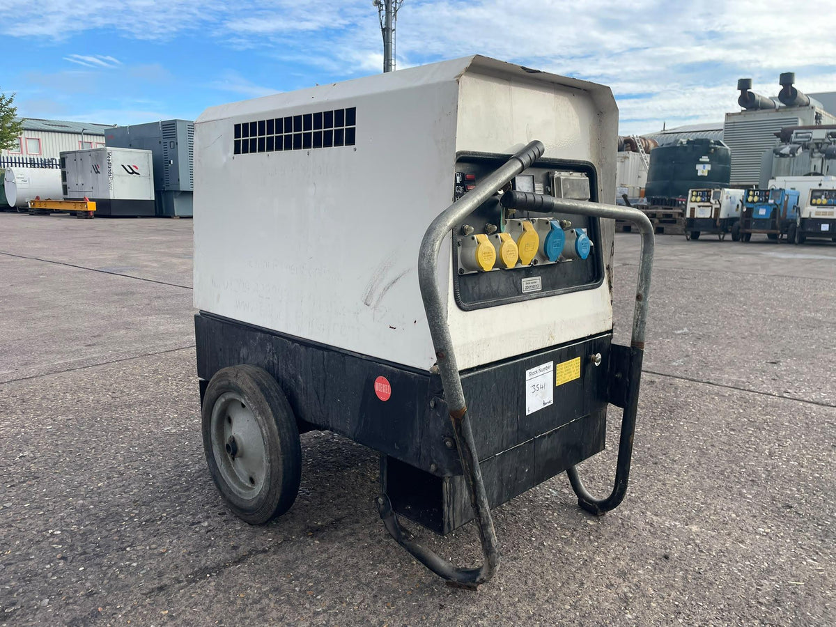 6kVA Pramac Yanmar L100N5EL2T9HAS2 Canopied Used Generator