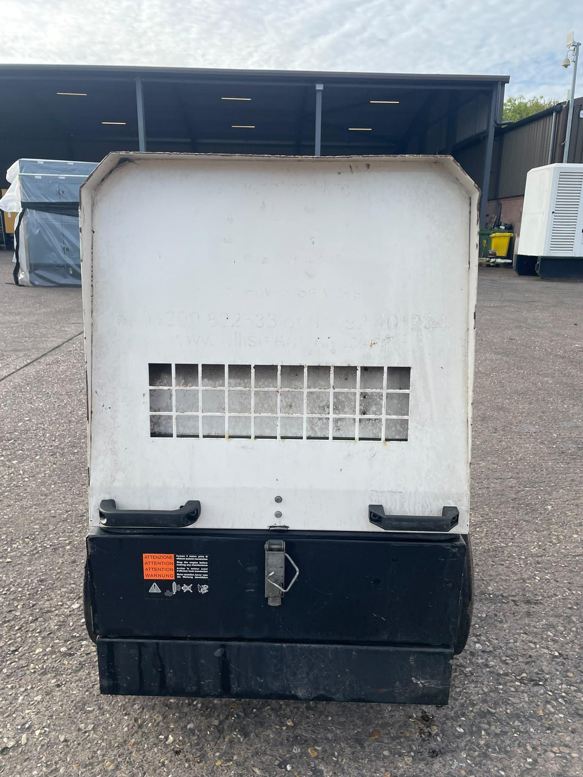 6kVA Pramac Yanmar L100N5EL2T9HAS2 Canopied Used Generator