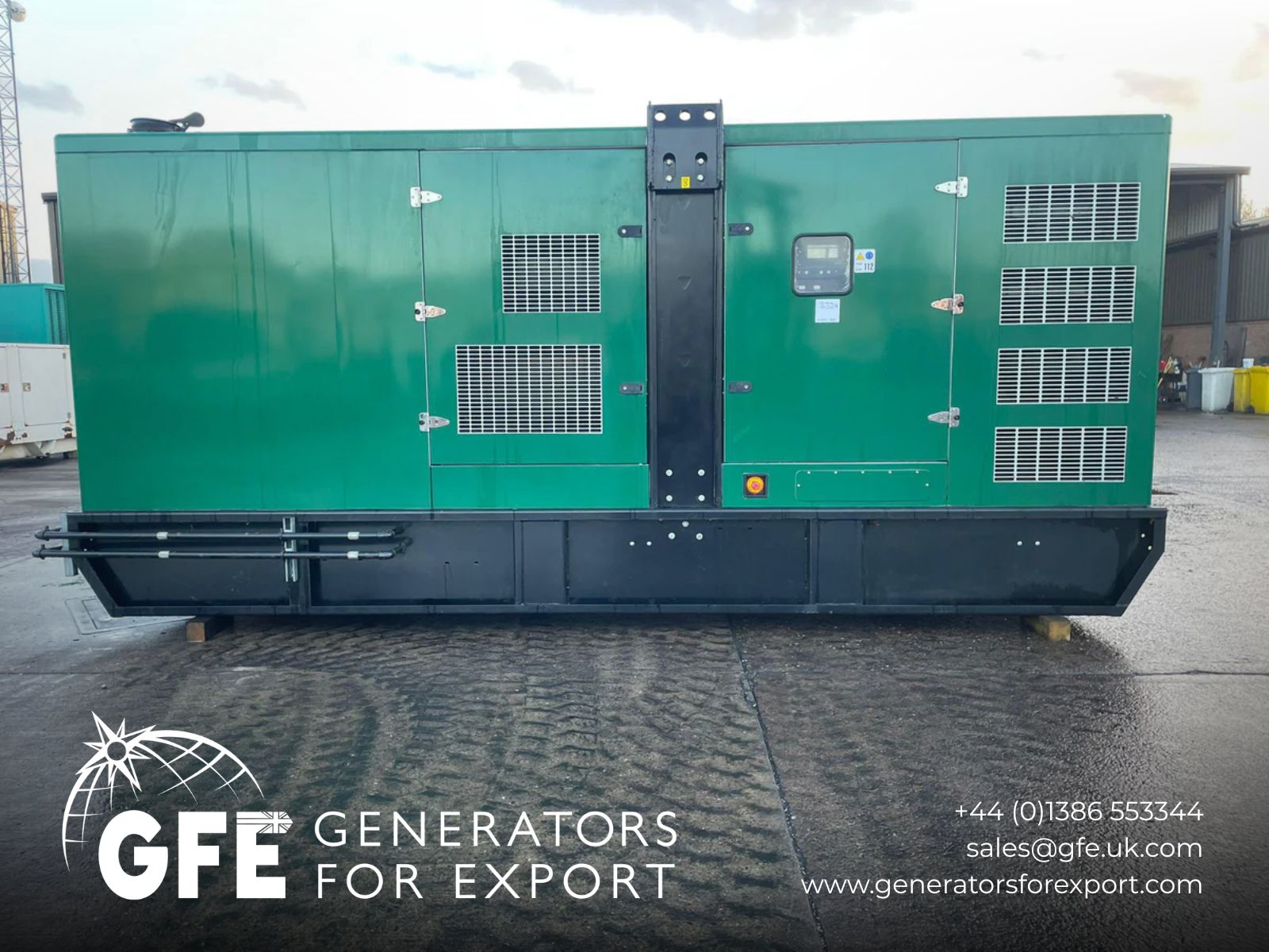 723kVA Himoinsa HDW-750 T5 Doosan DP222LC Canopied Used Generator