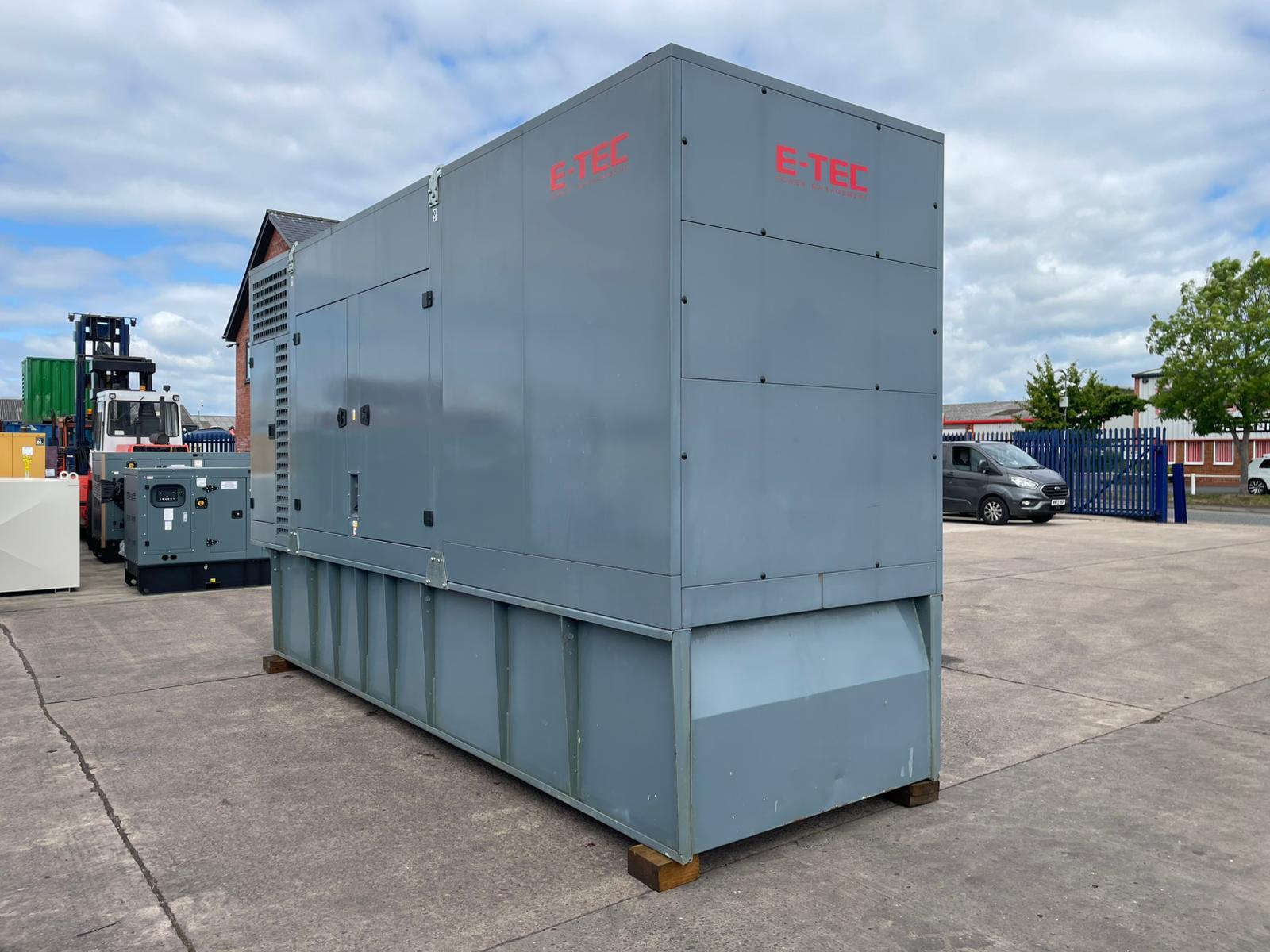 830kVA Teksan TJ830DW5A Doosan DP222LC Canopied Used Generator