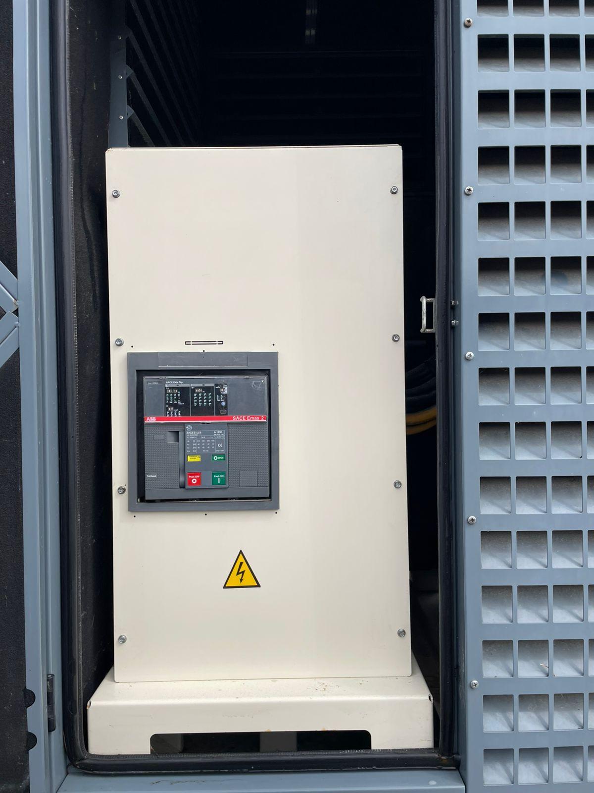 830kVA Teksan TJ830DW5A Doosan DP222LC Canopied Used Generator