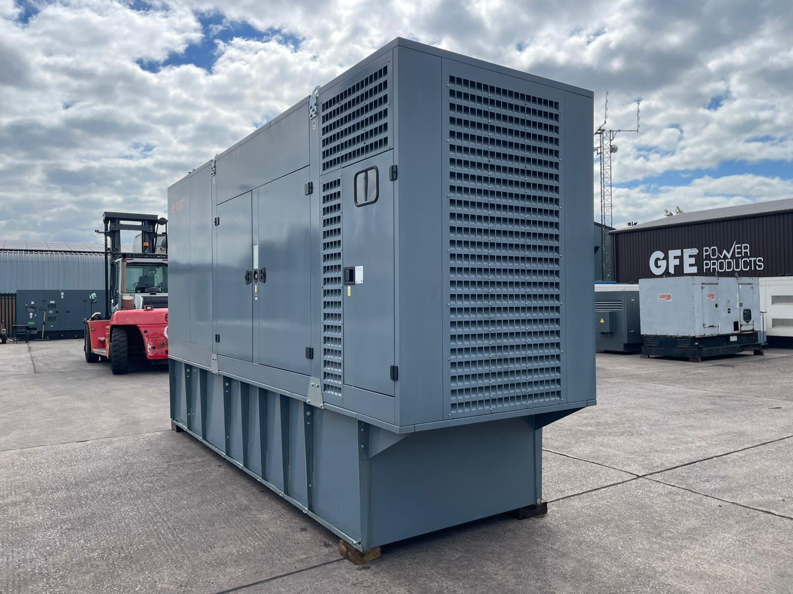 830kVA Teksan TJ830DW5A Doosan DP222LC Canopied Used Generator