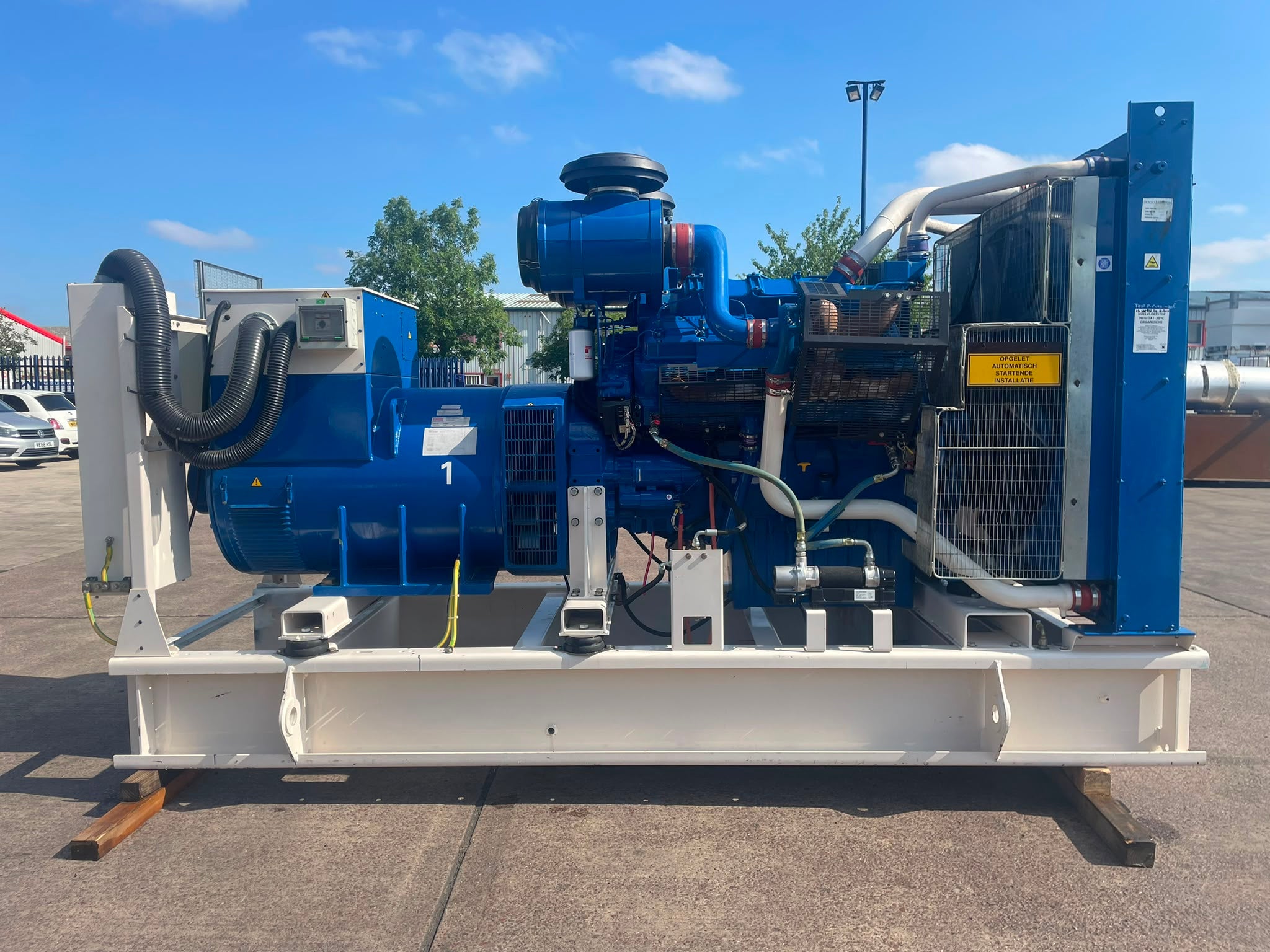 880kVA FG Wilson P800 Perkins 3012-TAG3A Open Used Generator