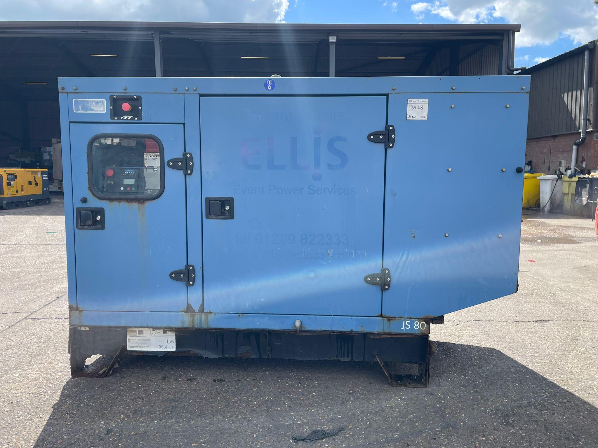 88kVA SDMO John Deere used generator